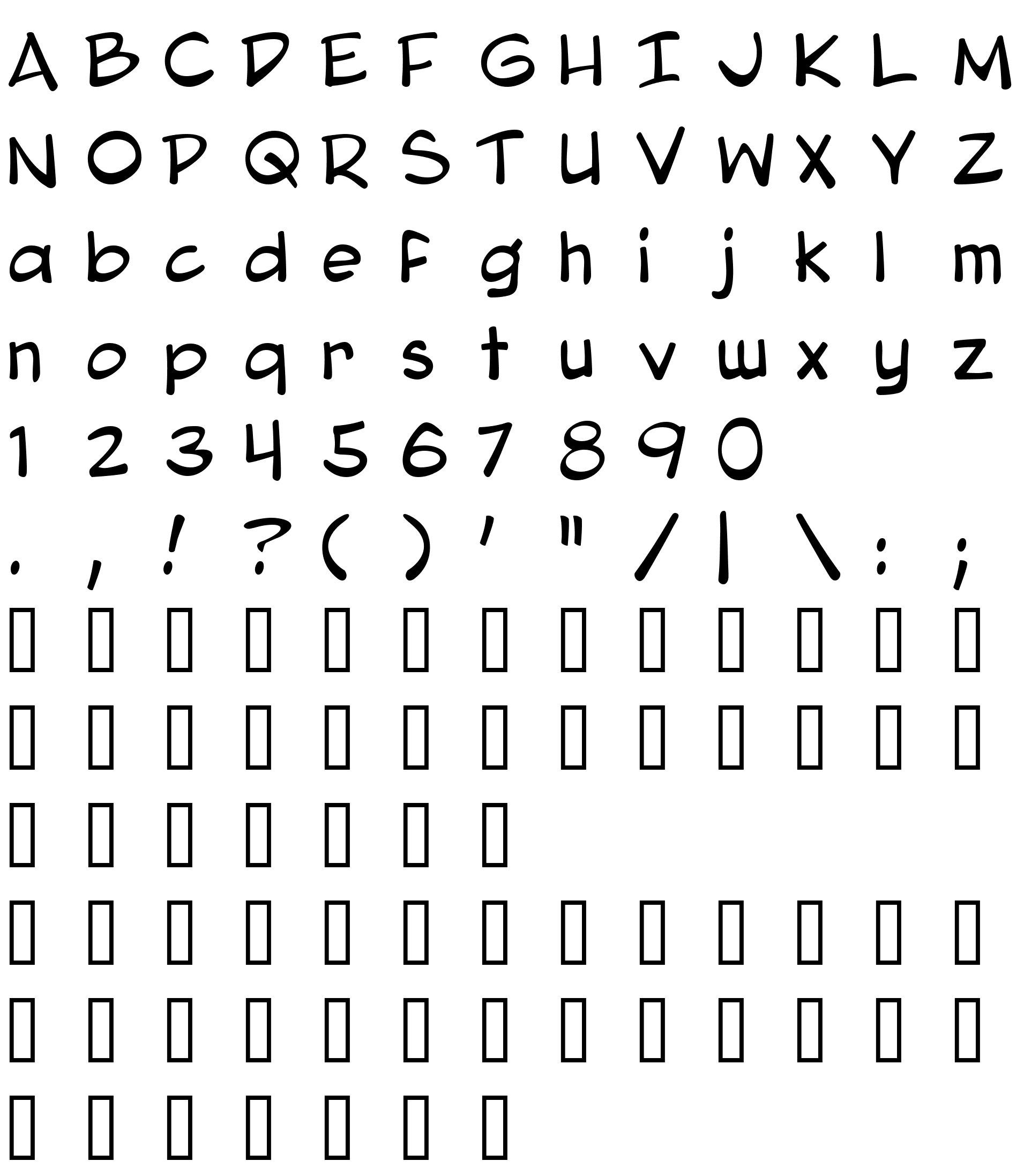 Шрифт Blambot Pro Lite