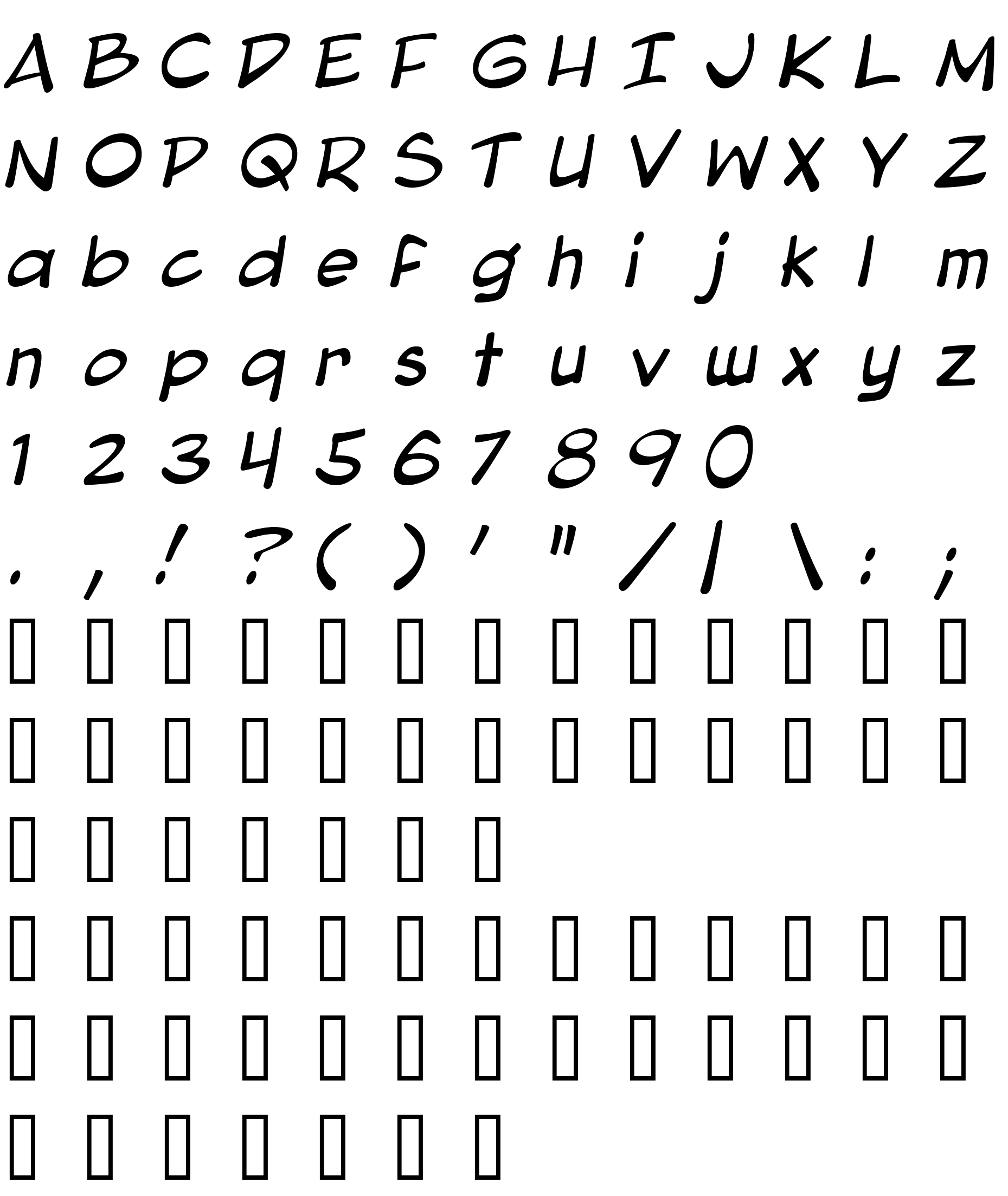 Шрифт Blambot Pro Lite Italic