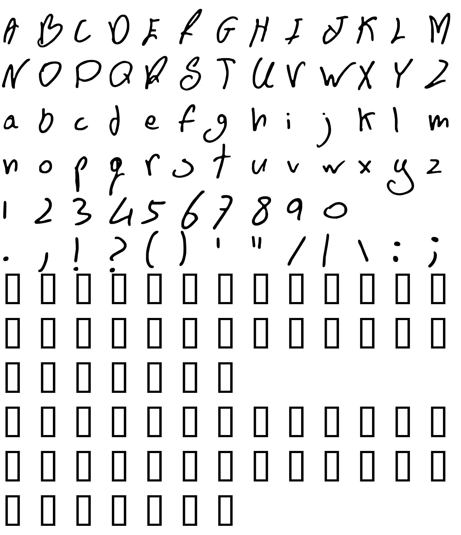 Шрифт BN FontBoy