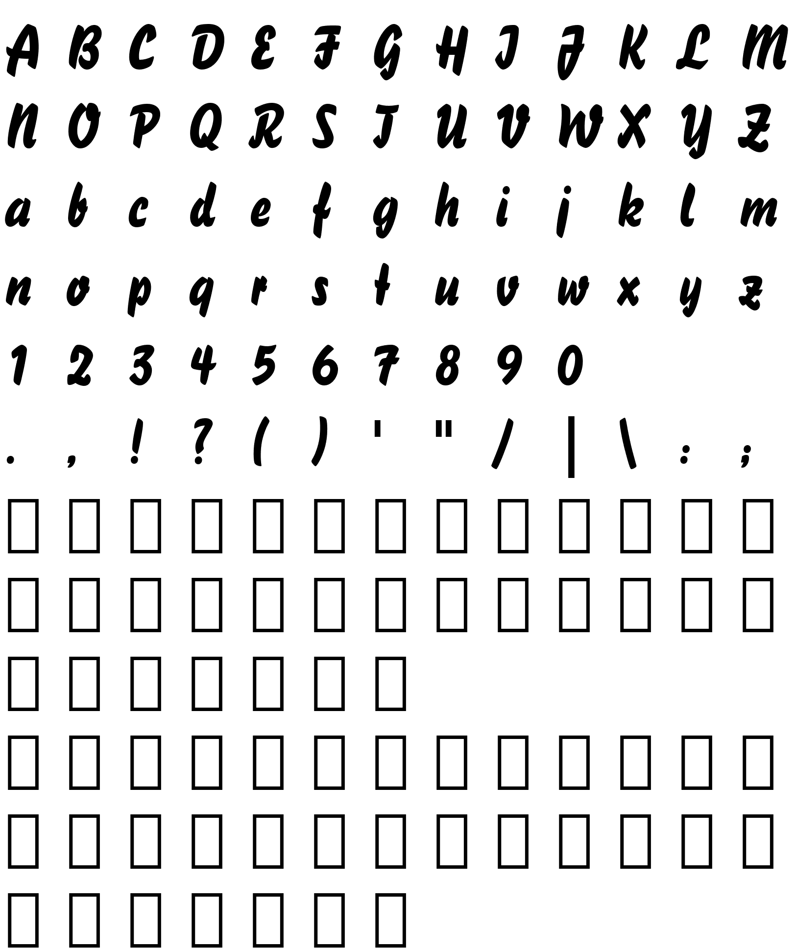 Шрифт Brush 738 BT