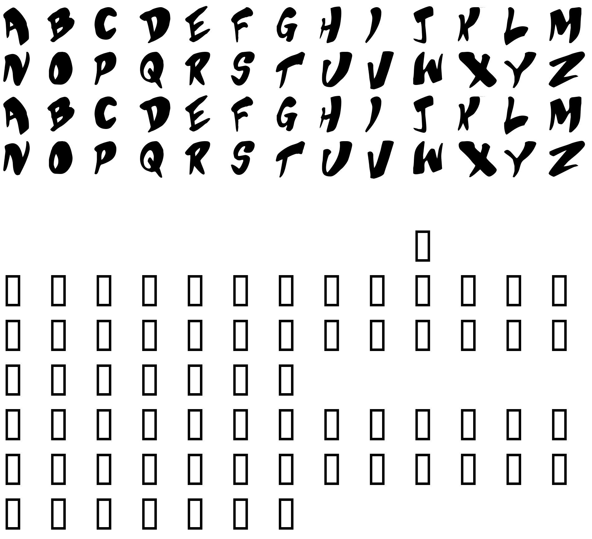 Шрифт Bubblegum Superstar