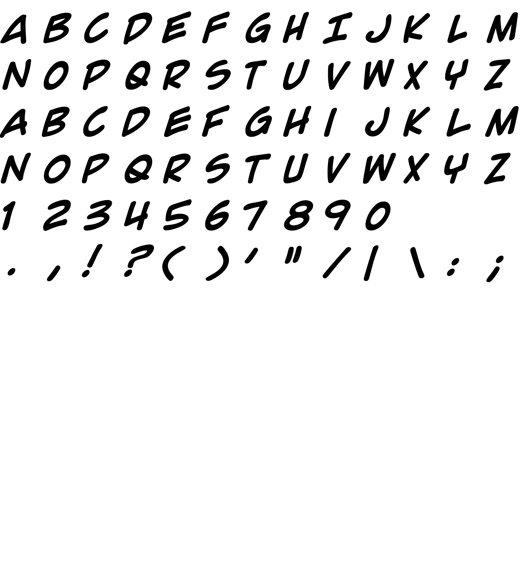 Шрифт Comic Geek Bold