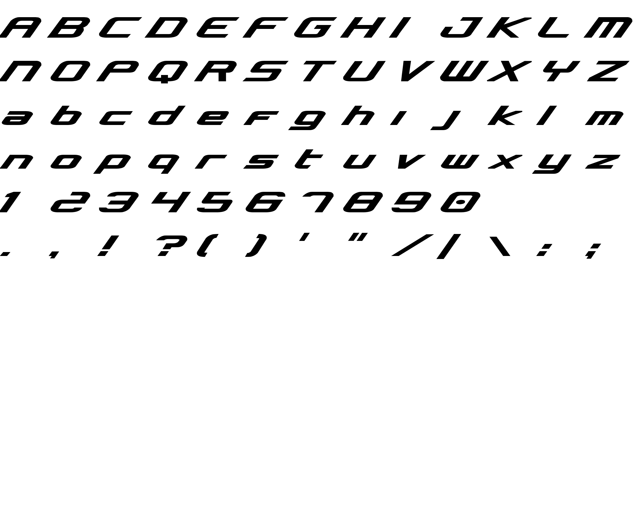 Шрифт Concielian Bold