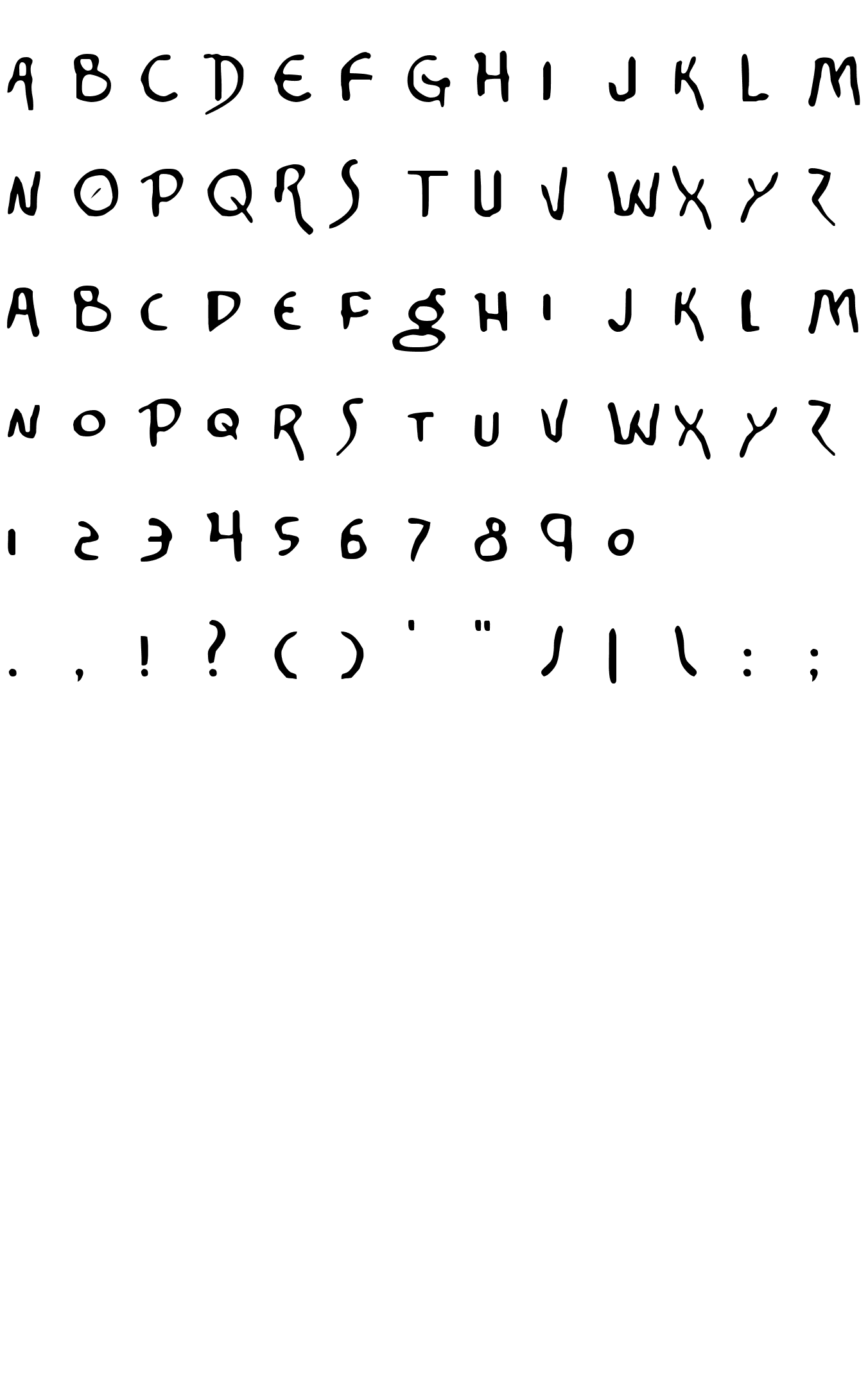 Шрифт Corinthian