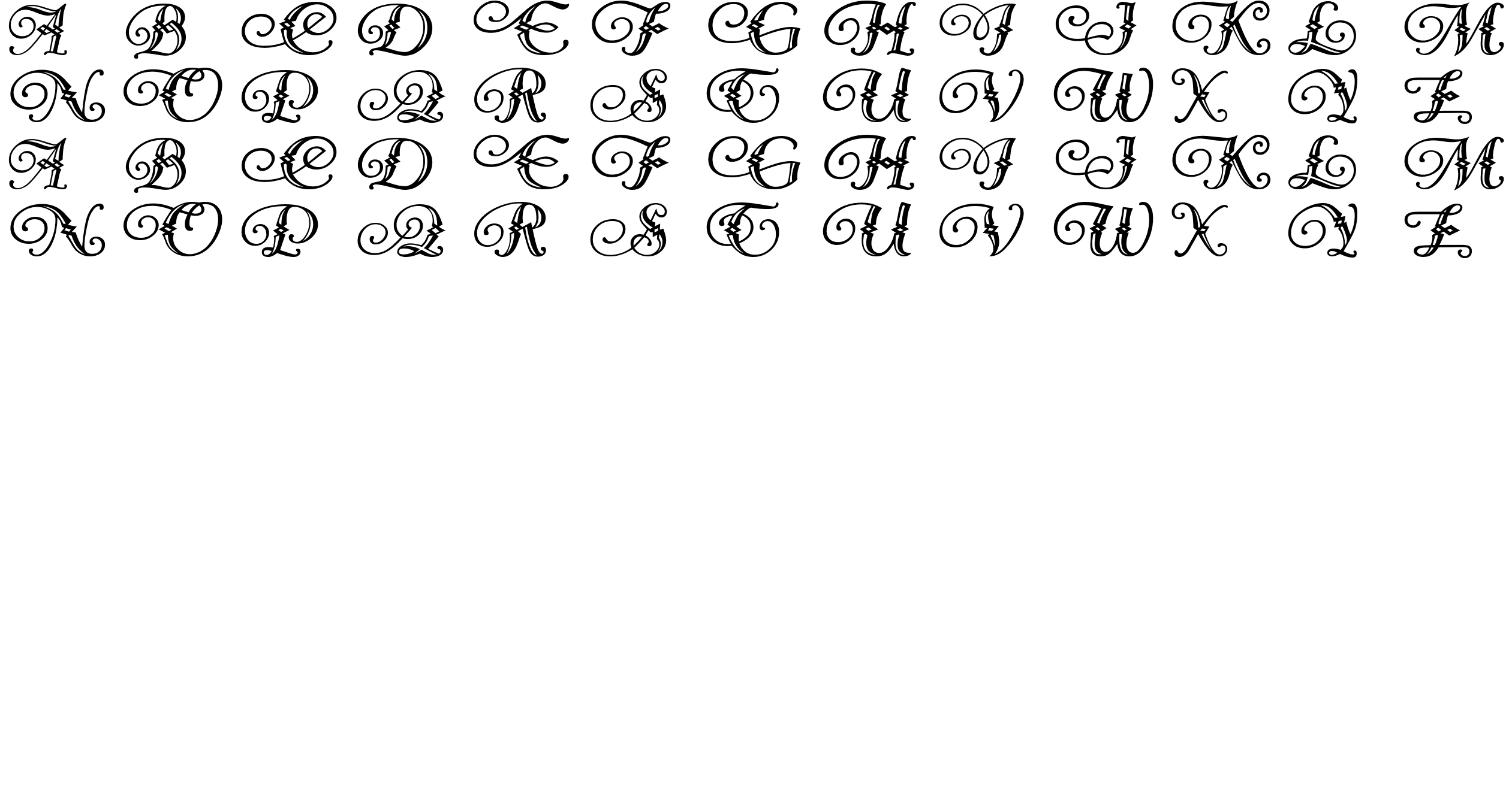 Шрифт Diamond Dreams