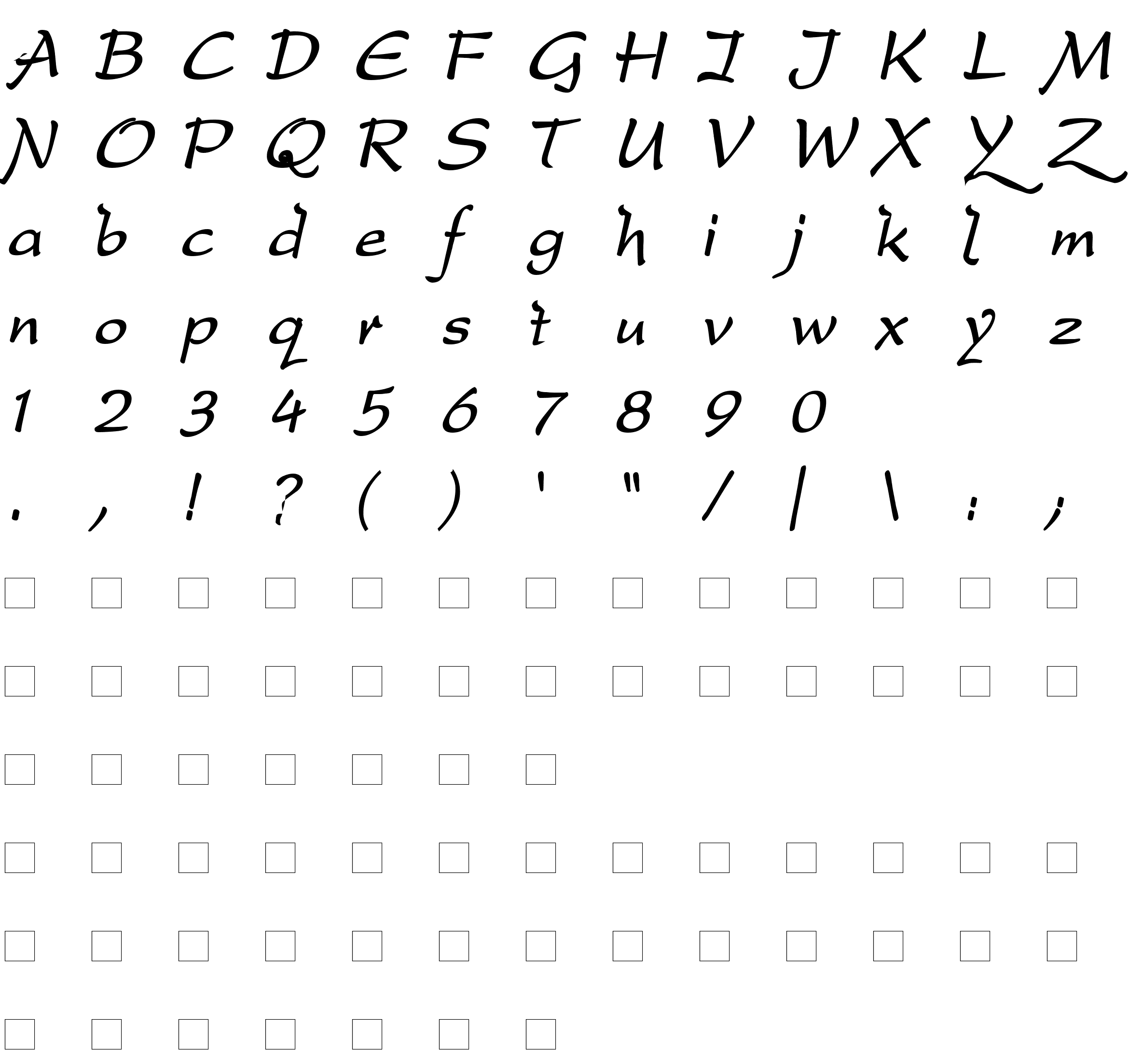 Шрифт DreamerOne Bold Italic