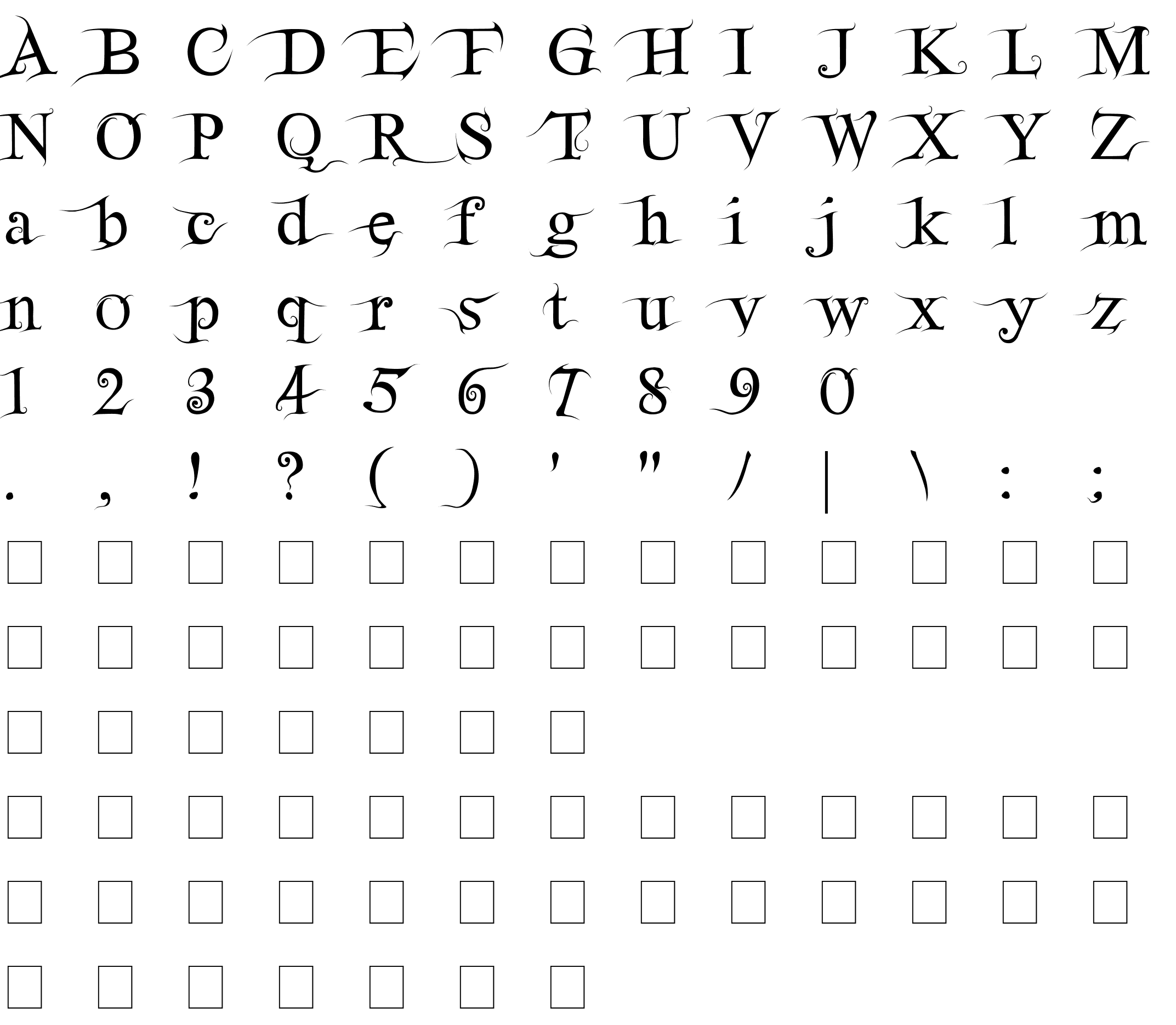 Шрифт FairydustB