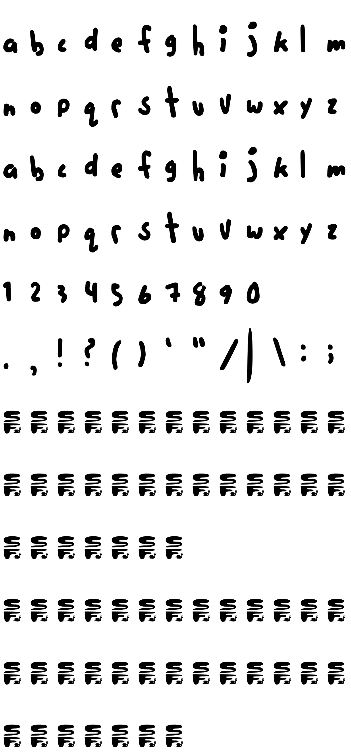 Шрифт five cents