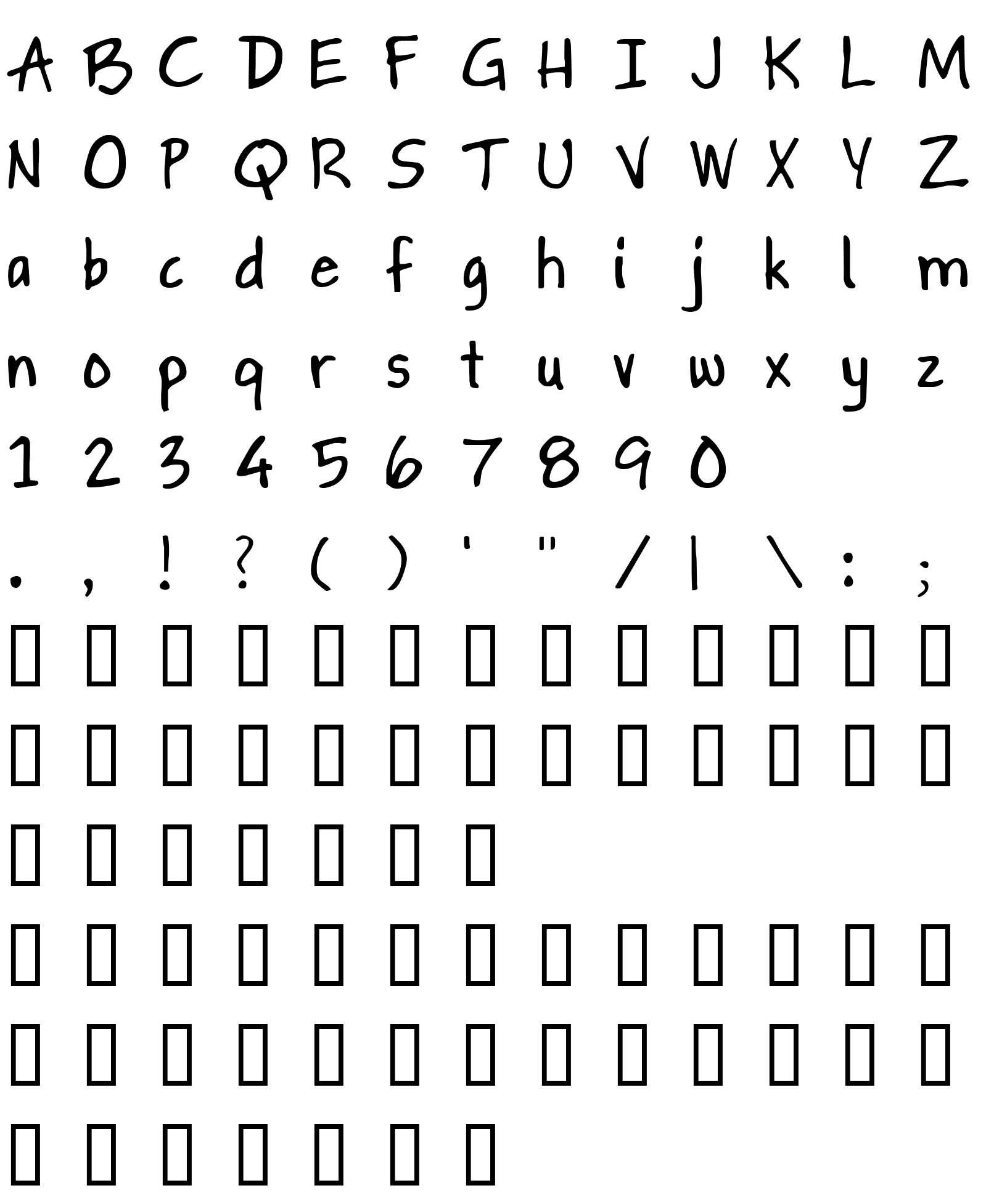 Шрифт Gapstown Small AH