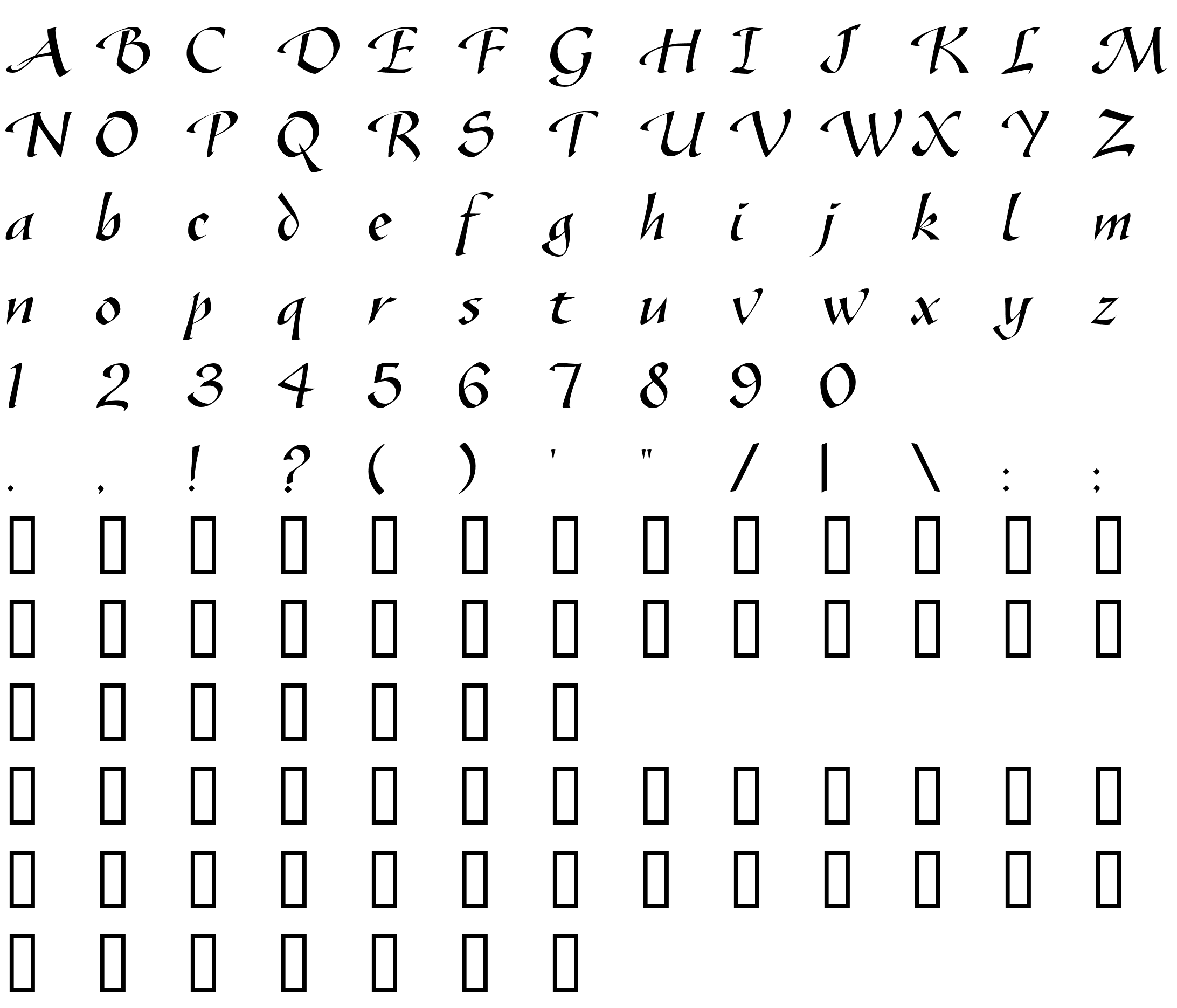 Шрифт Gaze Normal