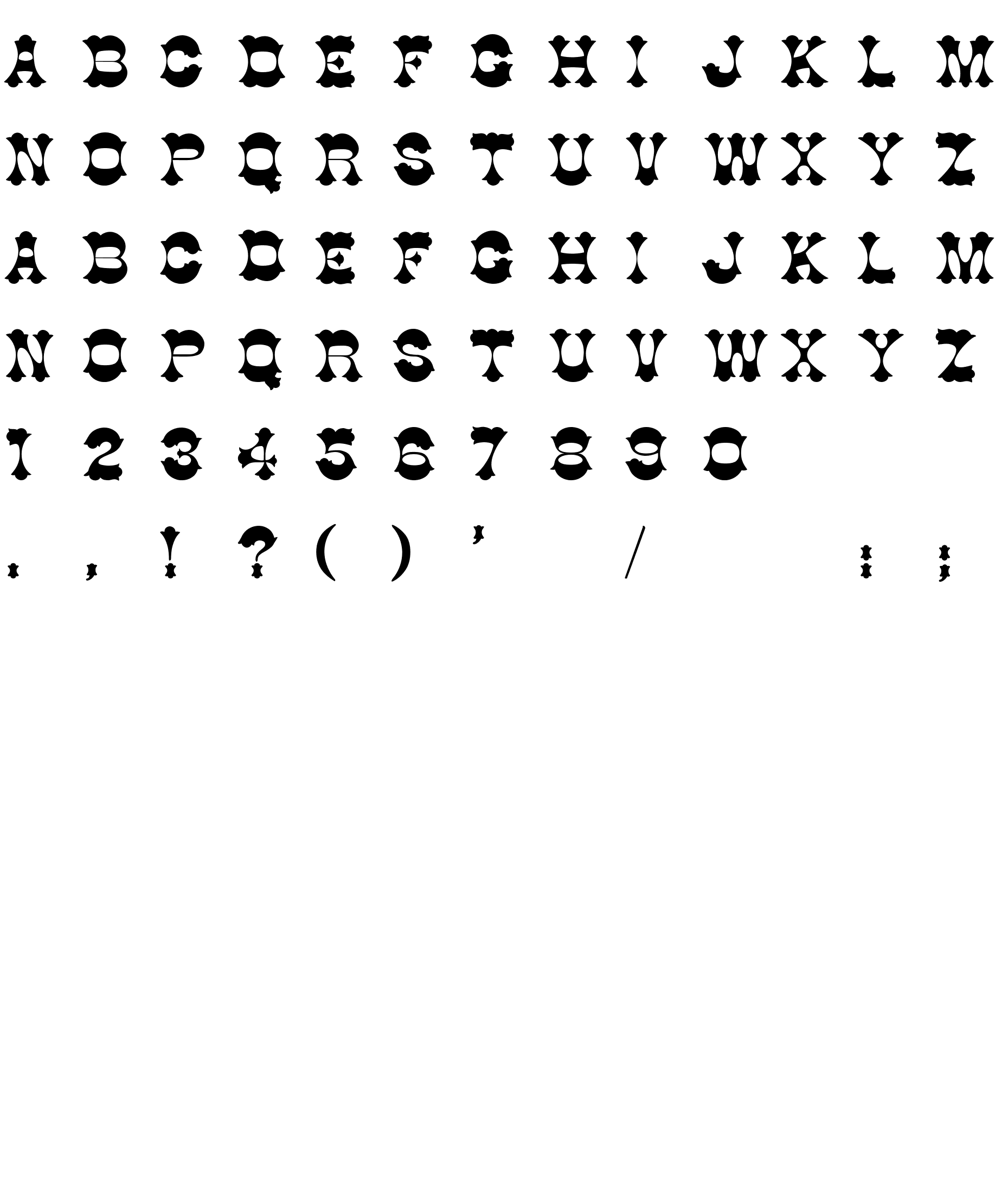 Шрифт Good Bad Ugly