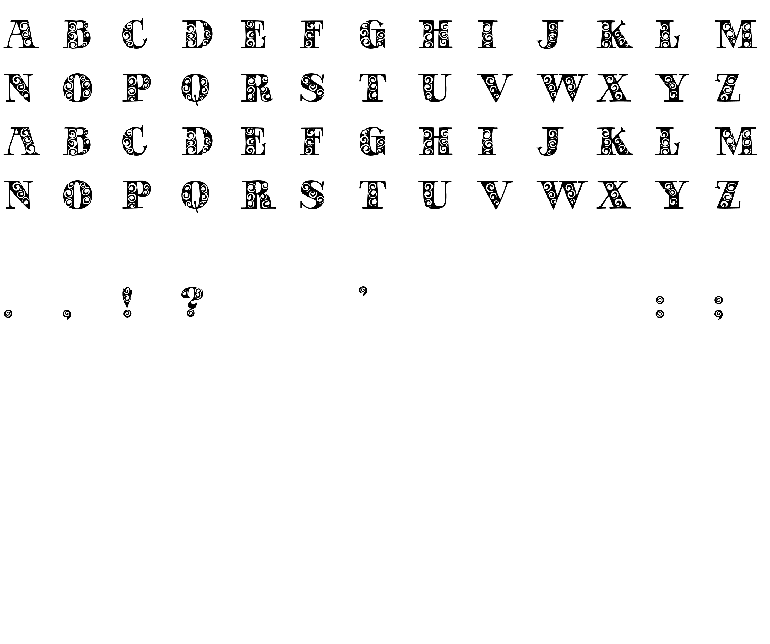 Шрифт GypsyRose