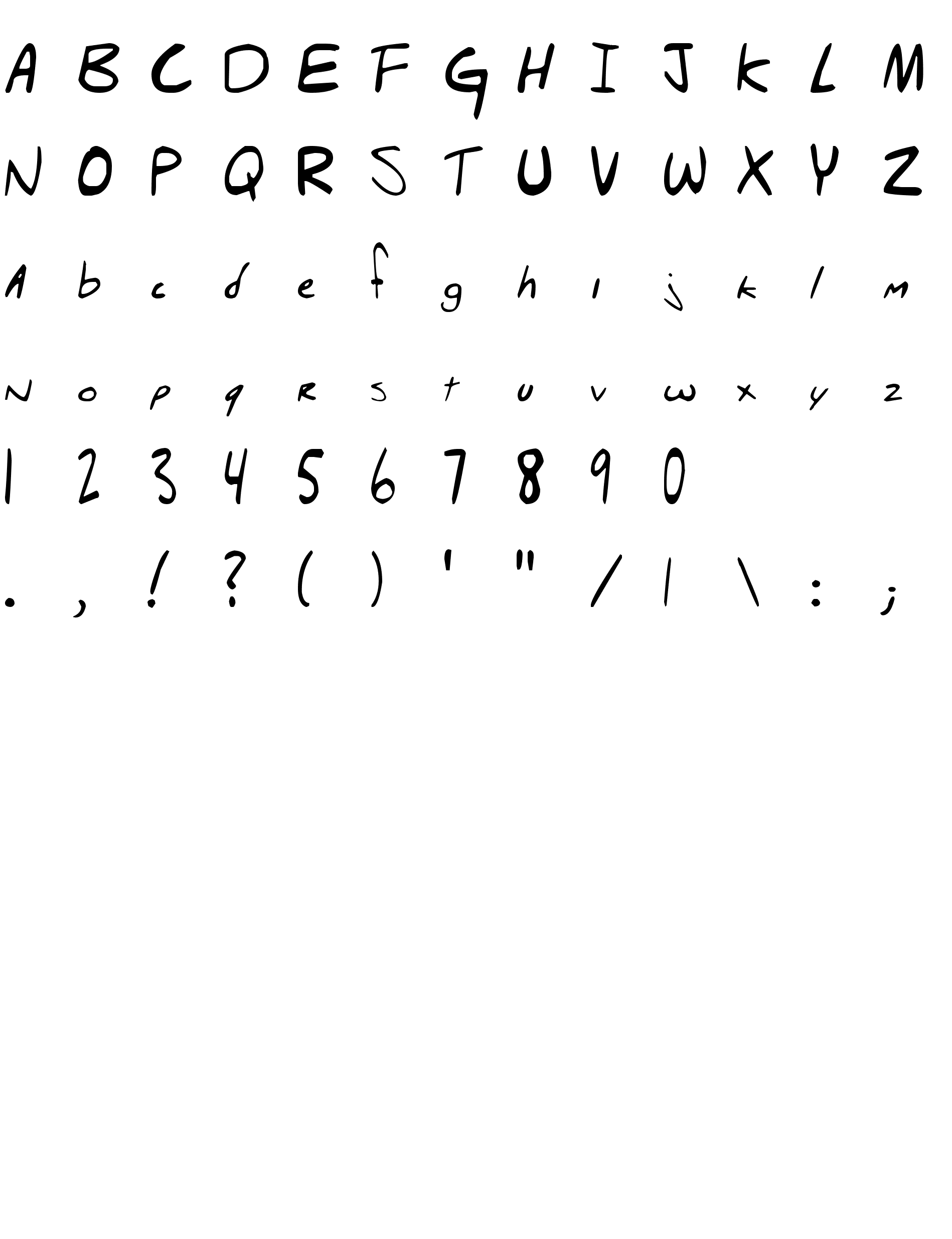 Шрифт Hello Brady!