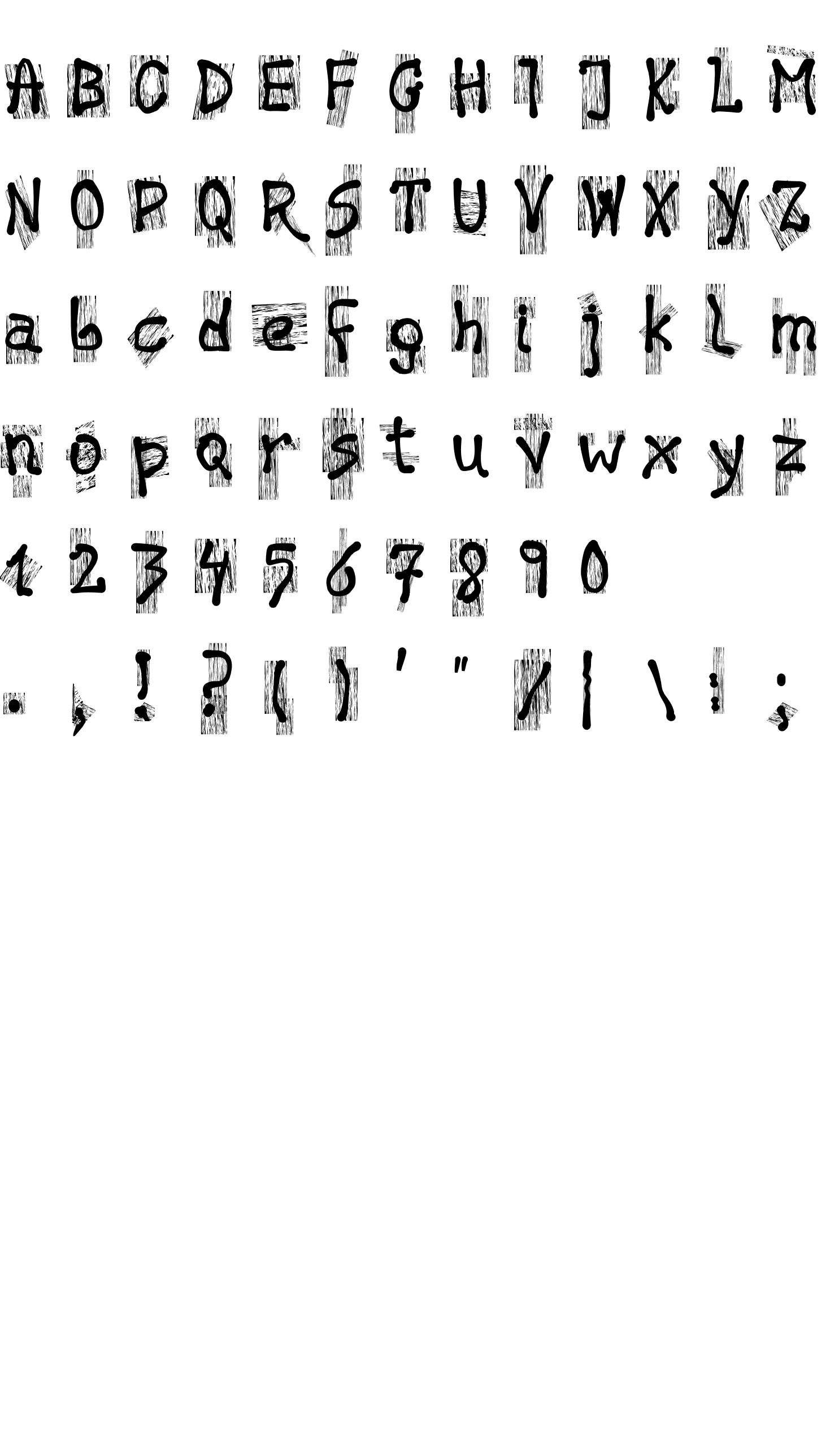 Шрифт History Brush