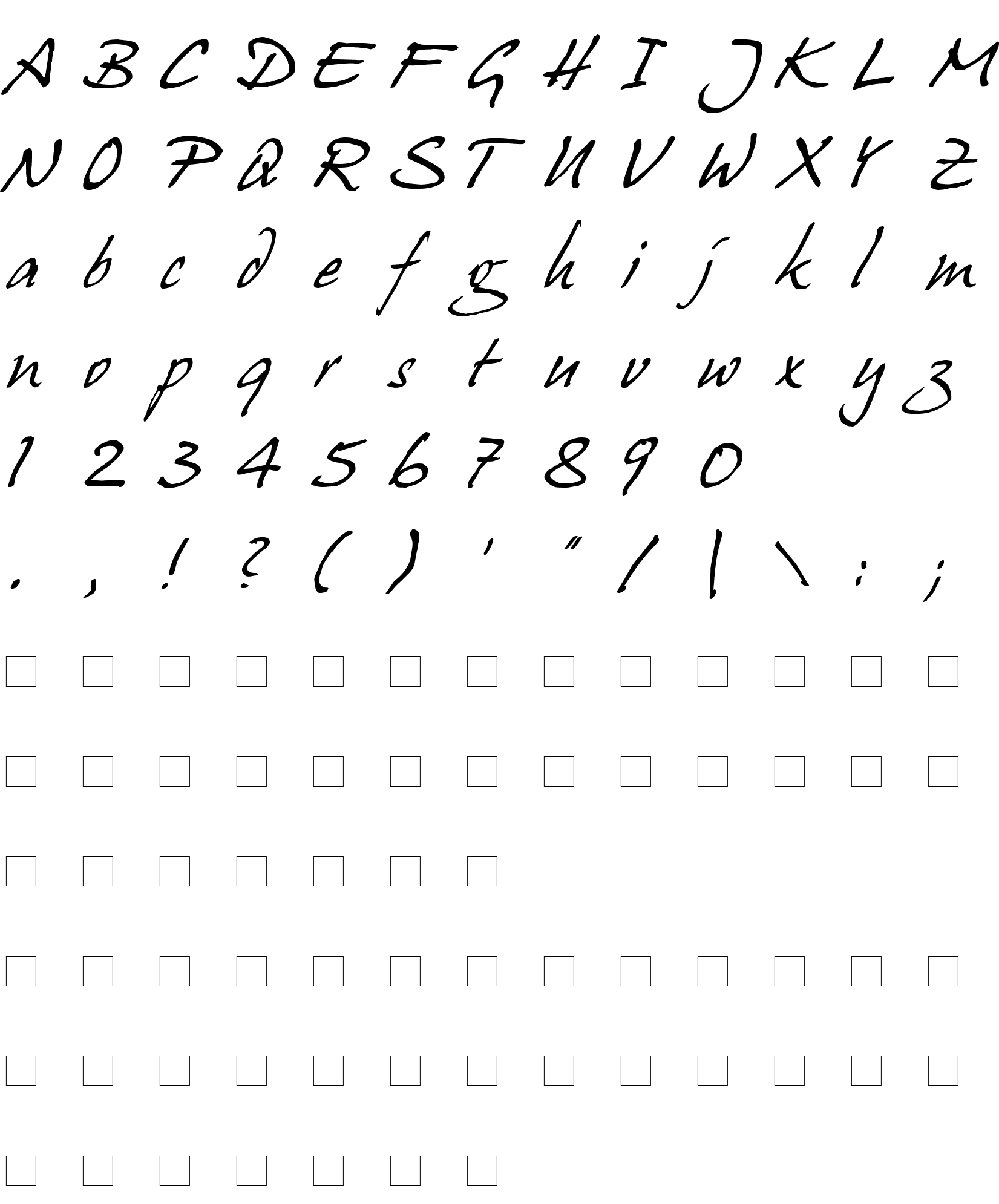 Шрифт Juergen Italic