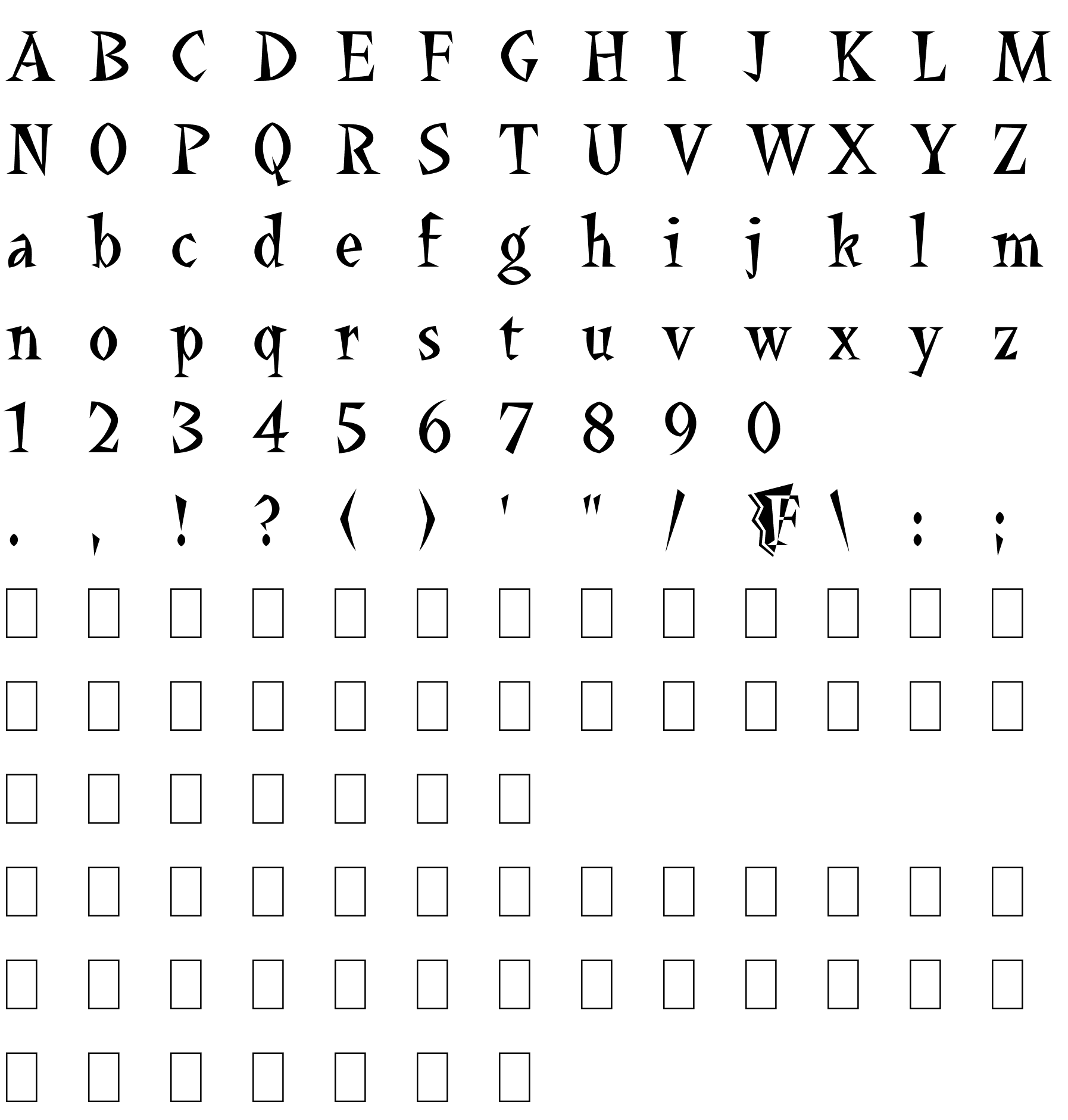 Шрифт La Bamba LET Plain:1.0