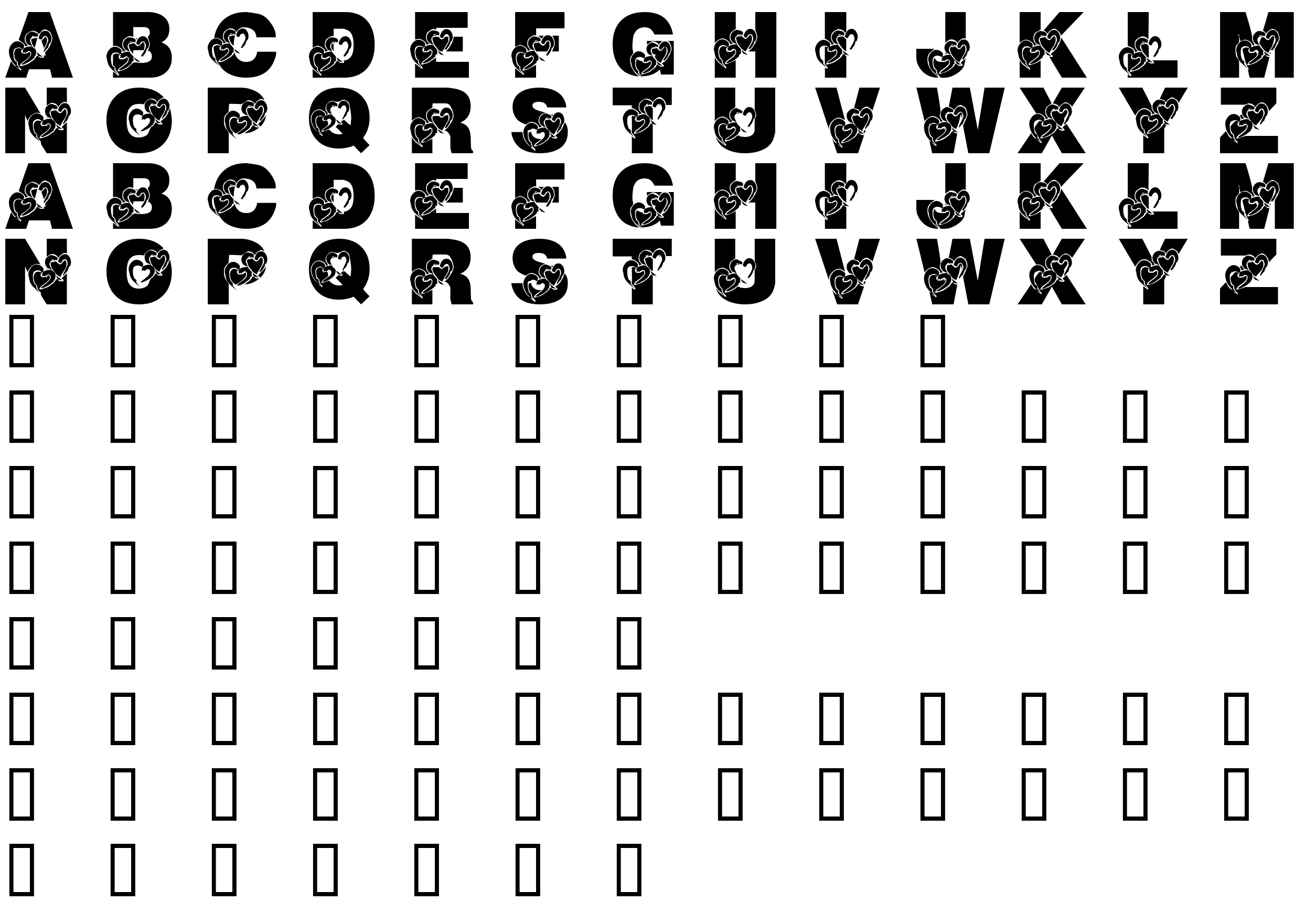 Шрифт LMS School Girl Crush