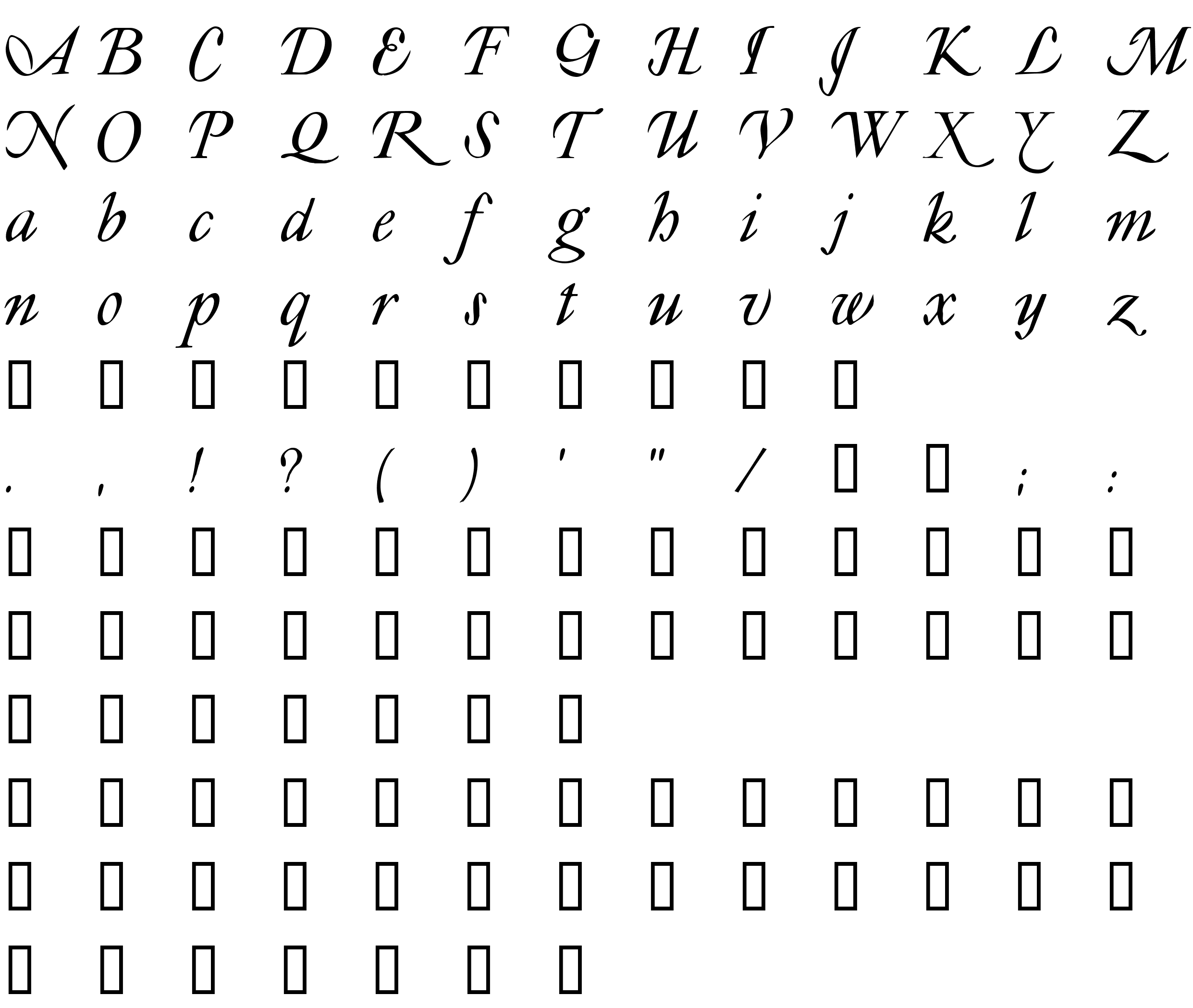 Шрифт Lyonesse!"