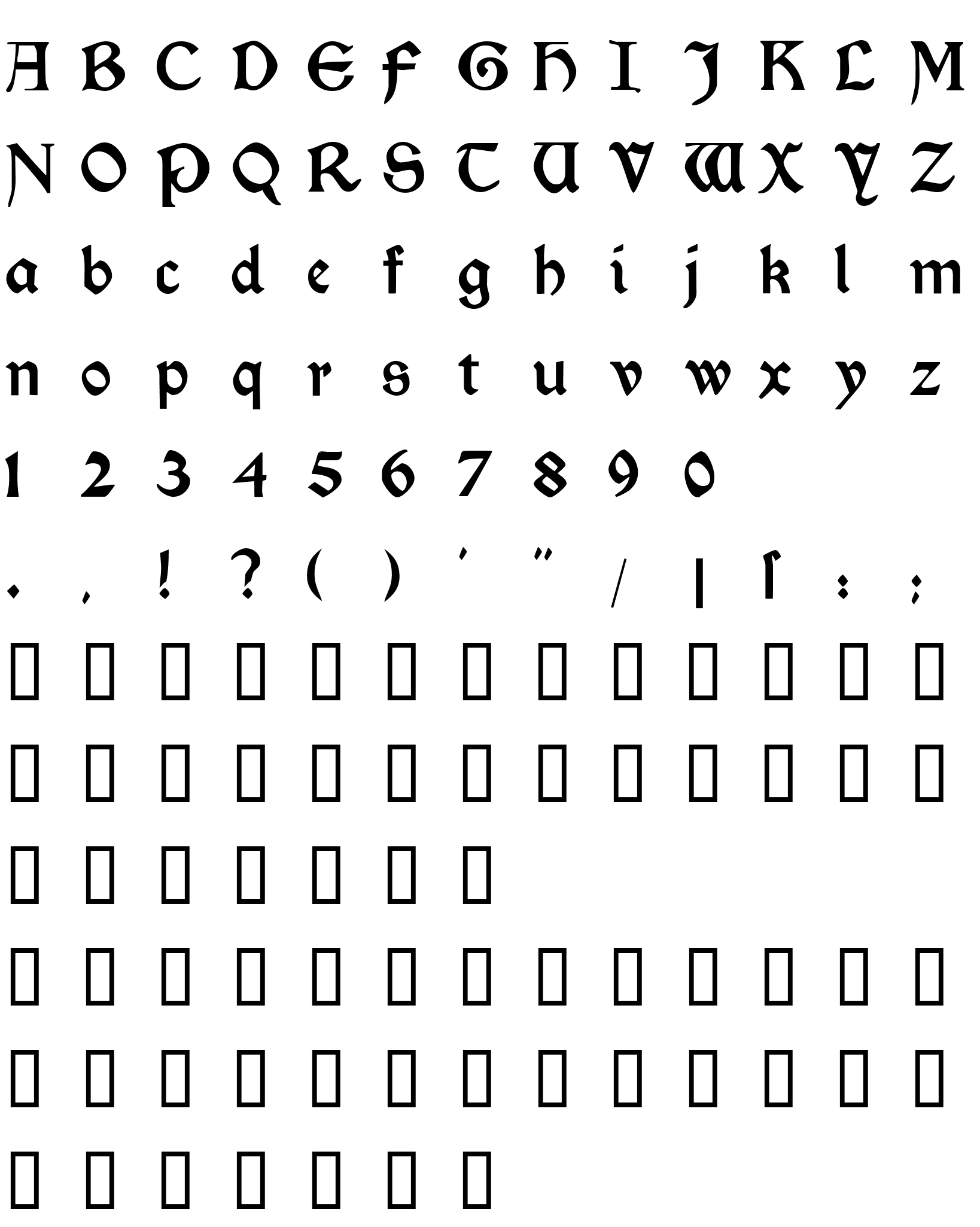 Шрифт MorrisRoman-Black