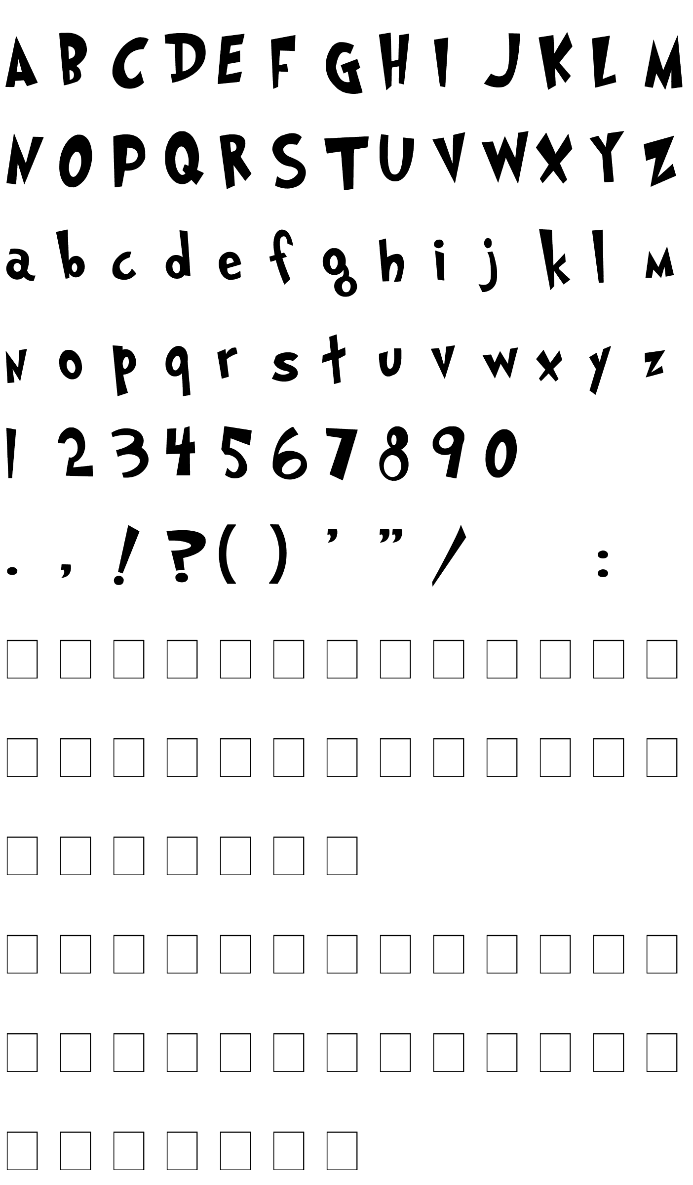 Шрифт Grinched Regular