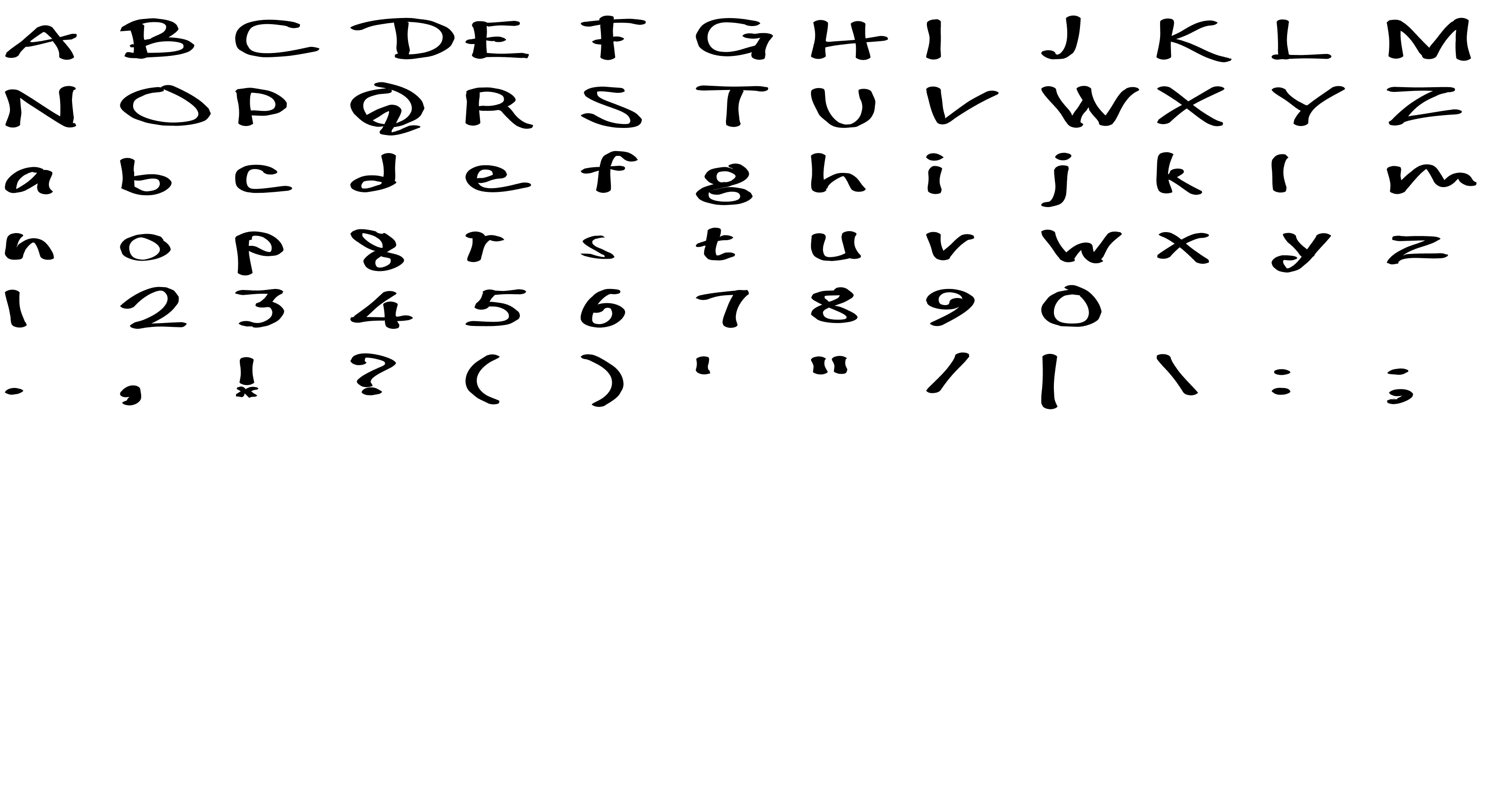 Шрифт !PaulMaul Longs Bold