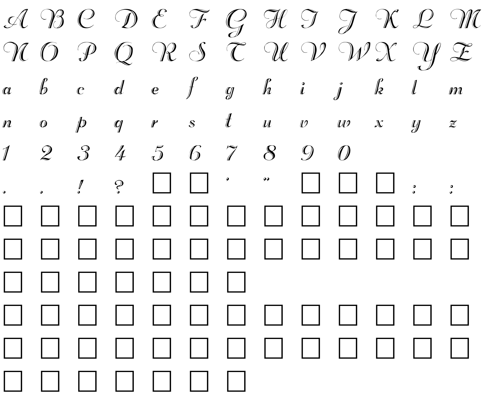Шрифт Rechtman Plain