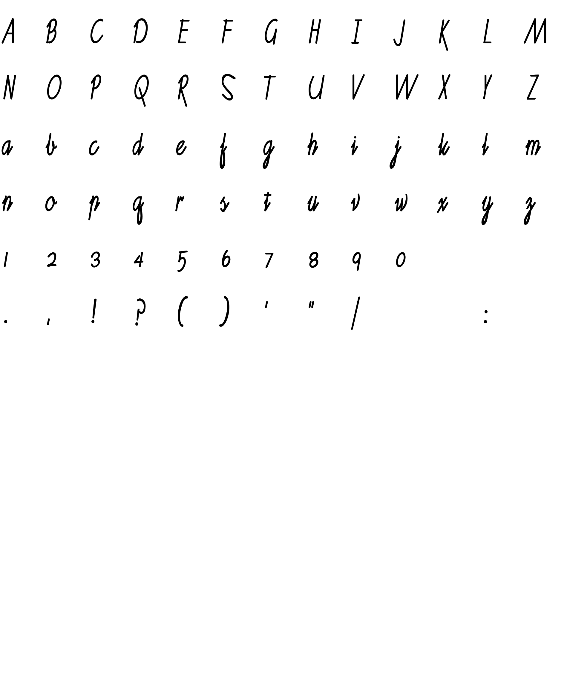 Шрифт Ruth Script