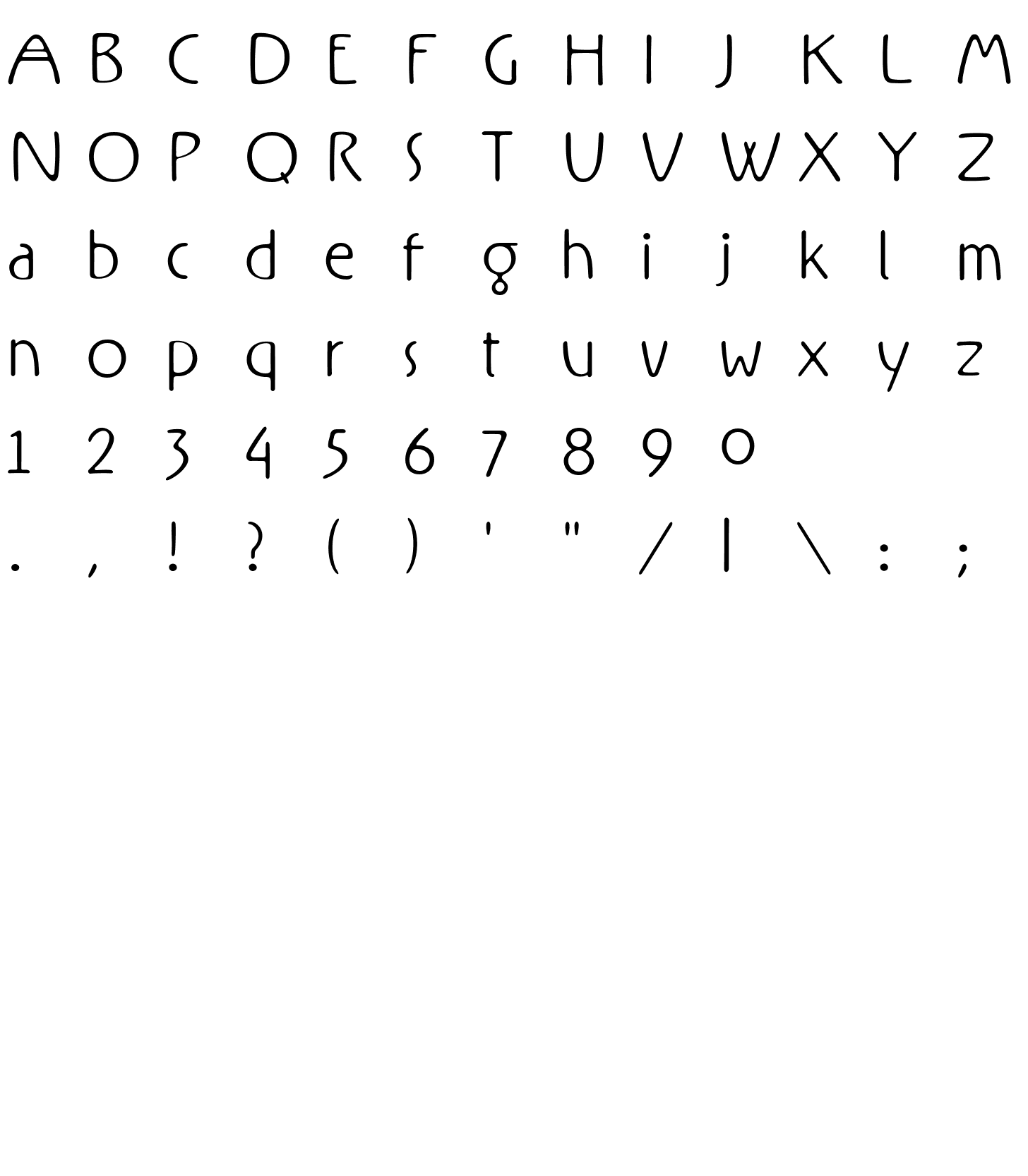 Шрифт Rx-FiveZero