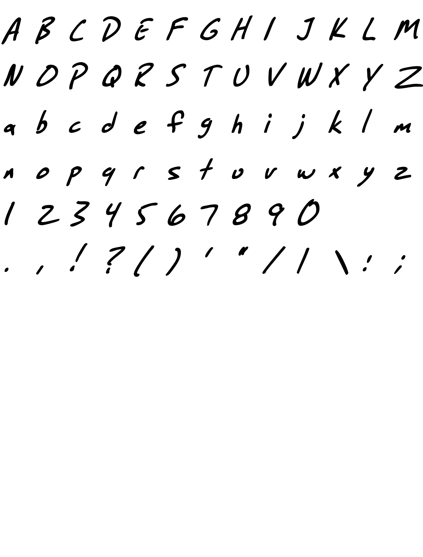 Шрифт SF Grunge Sans Bold Italic