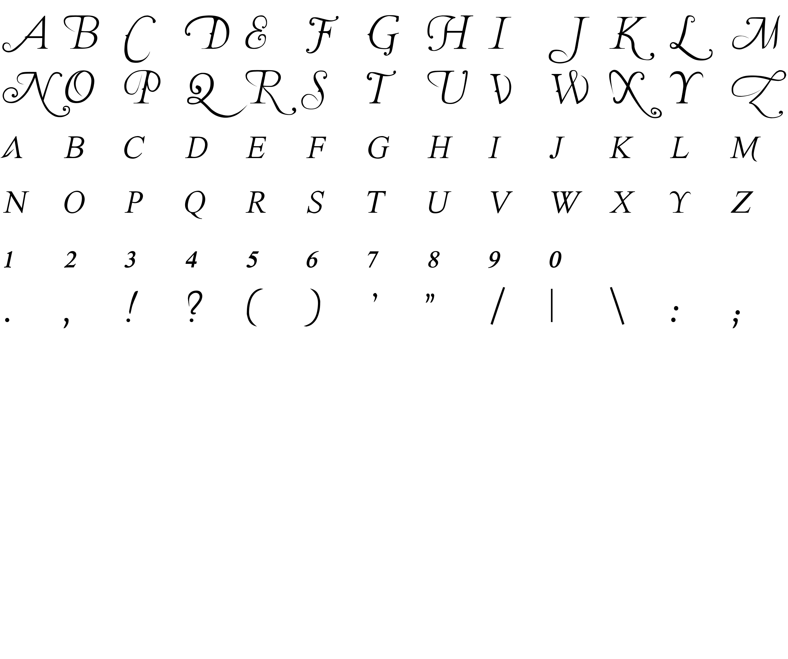 Шрифт The Last Font I'm Wasting On You Italic