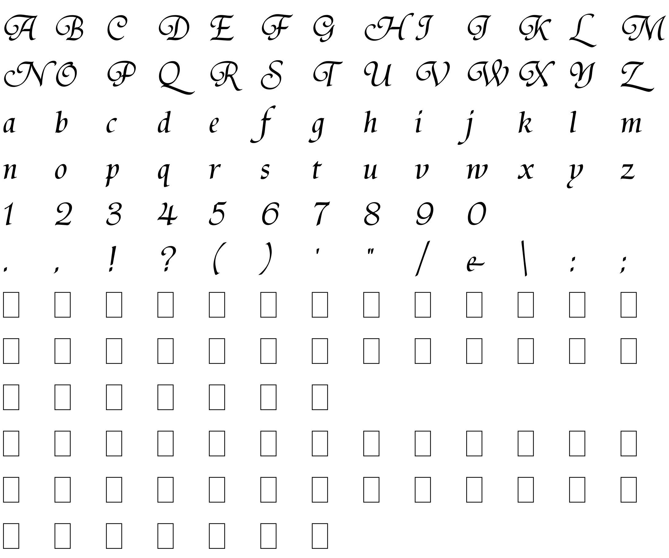 Шрифт Tiranti Solid LET Plain:1.0