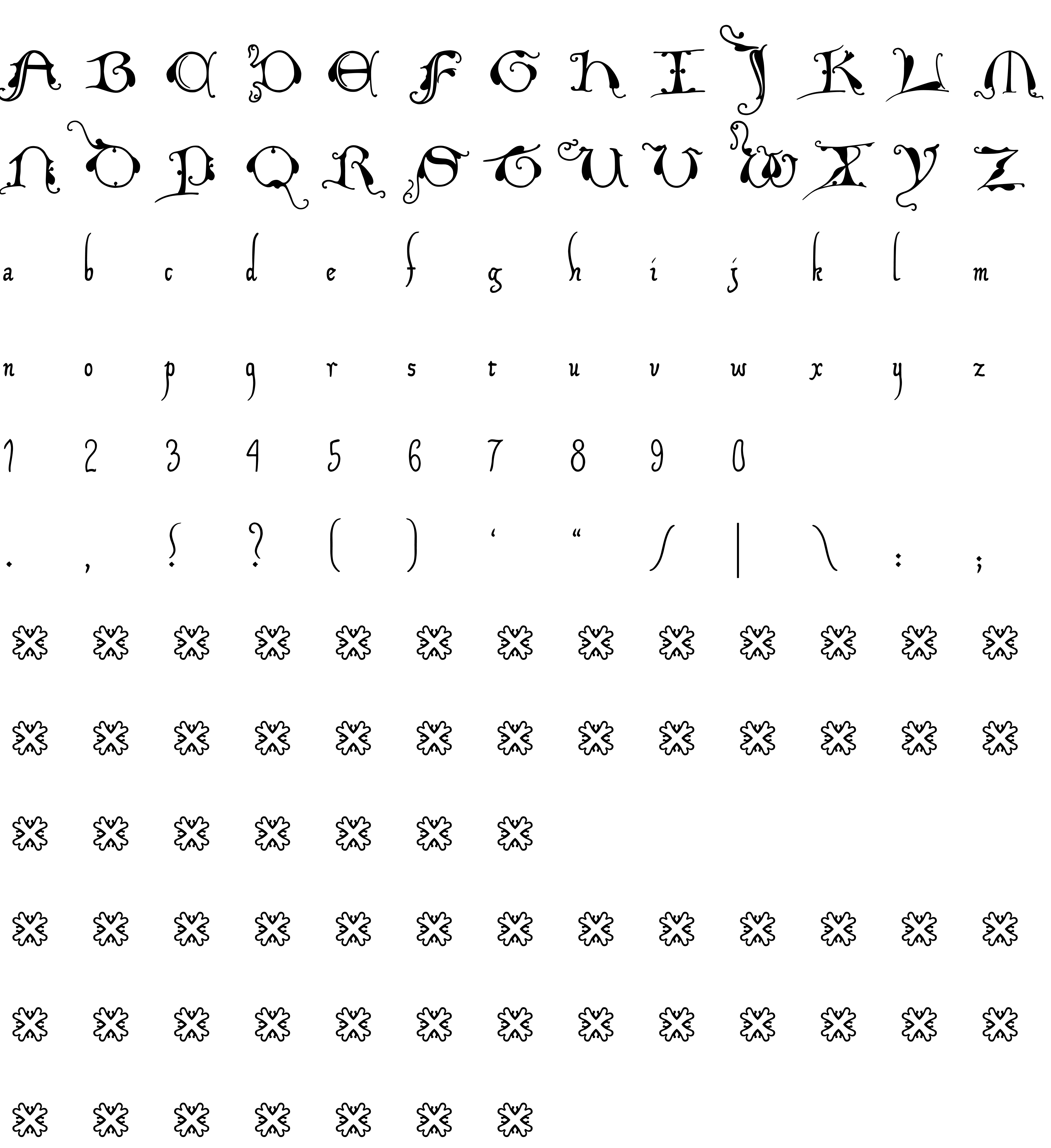 Шрифт XiparosLombard