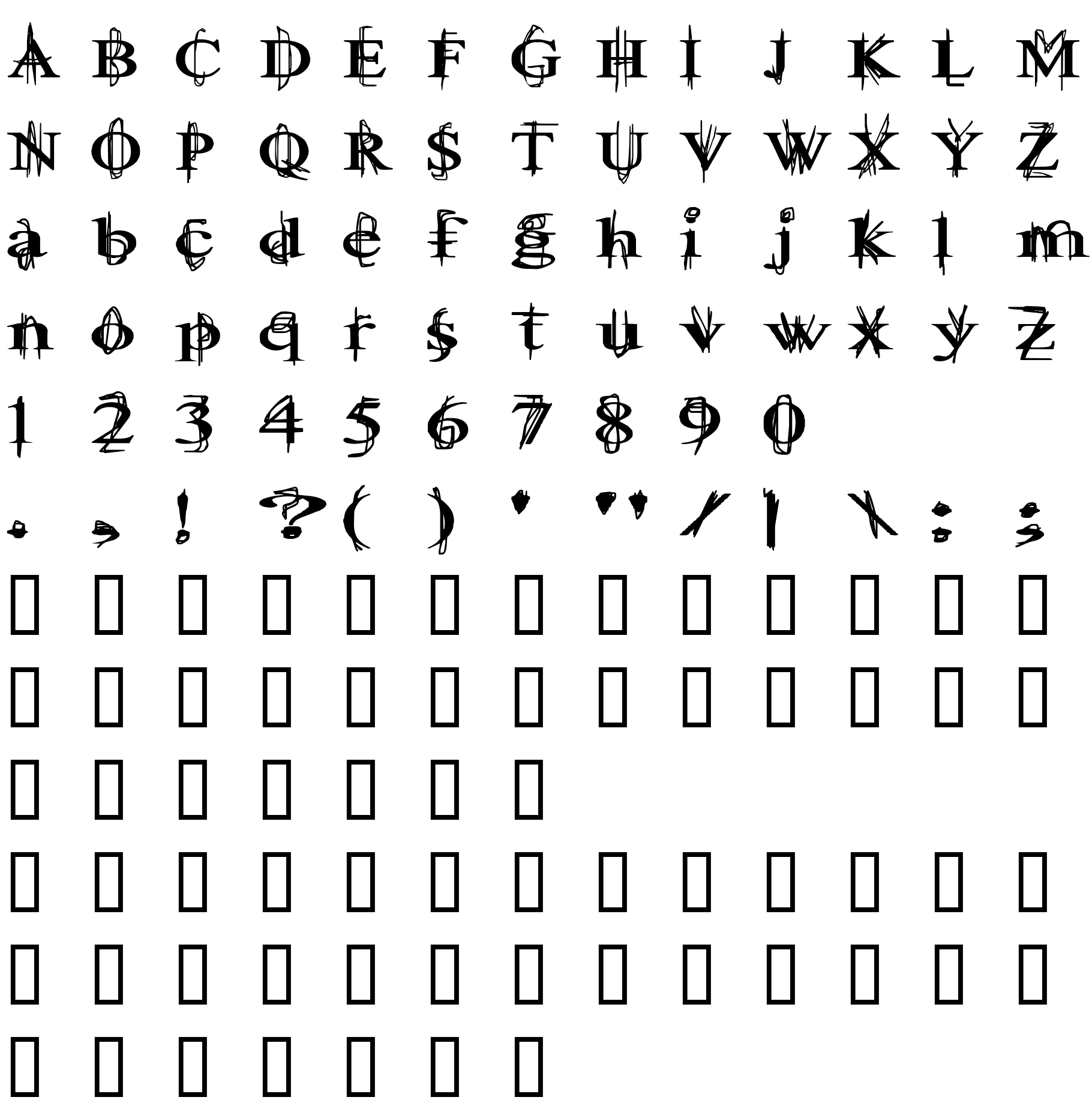 Шрифт Ball Tongue