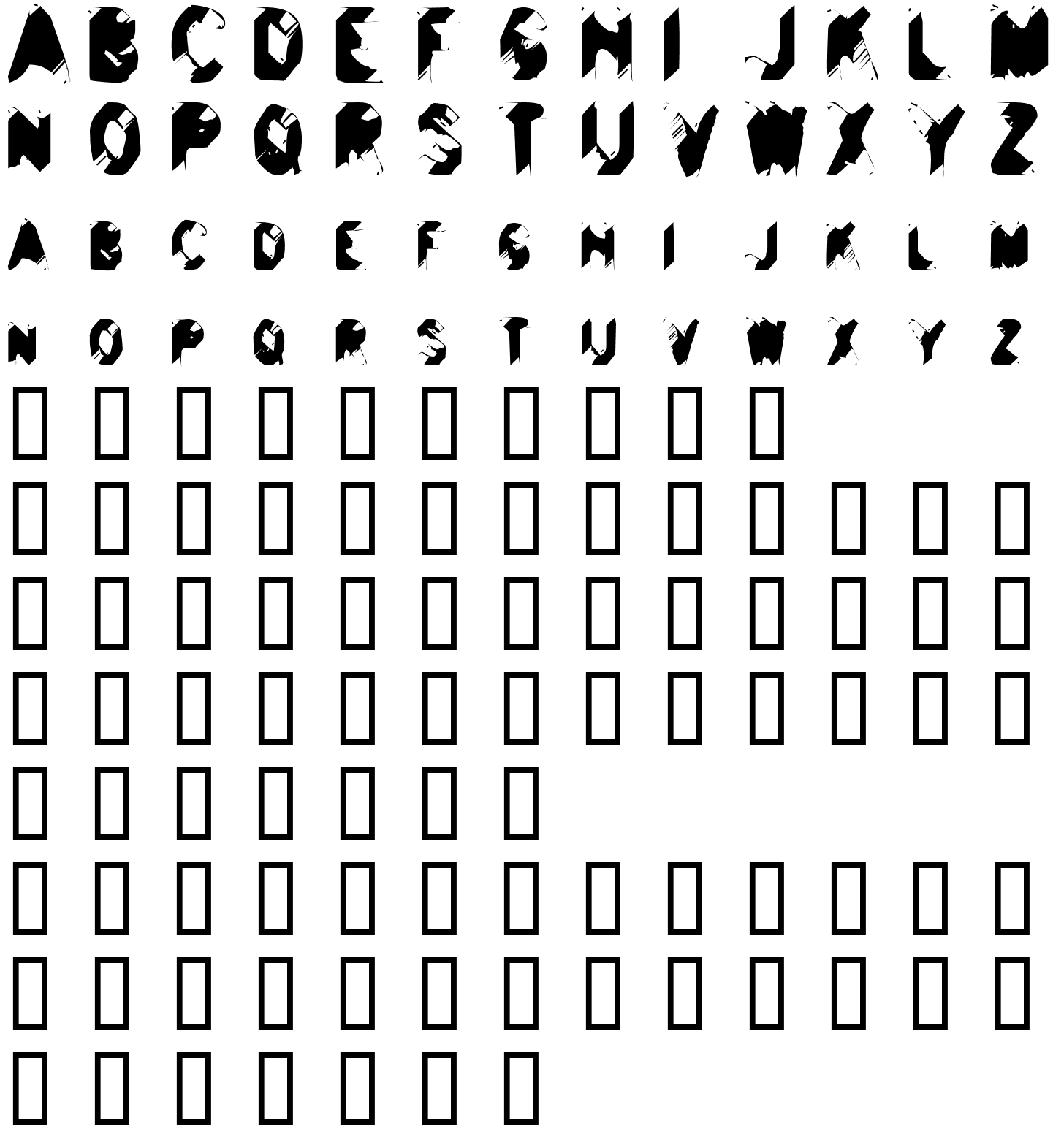 Шрифт Balls to the Wall