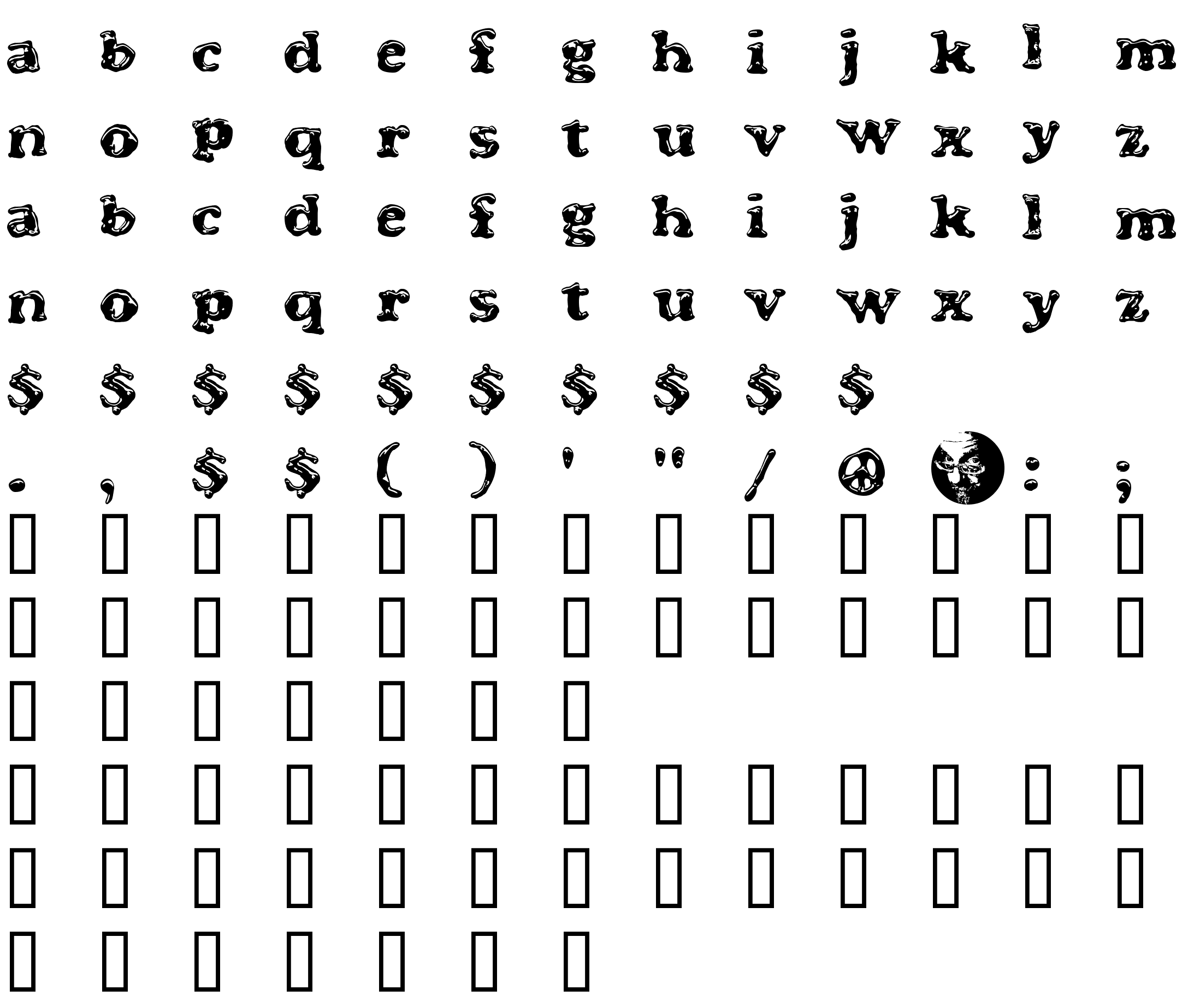 Шрифт Blooper Demo