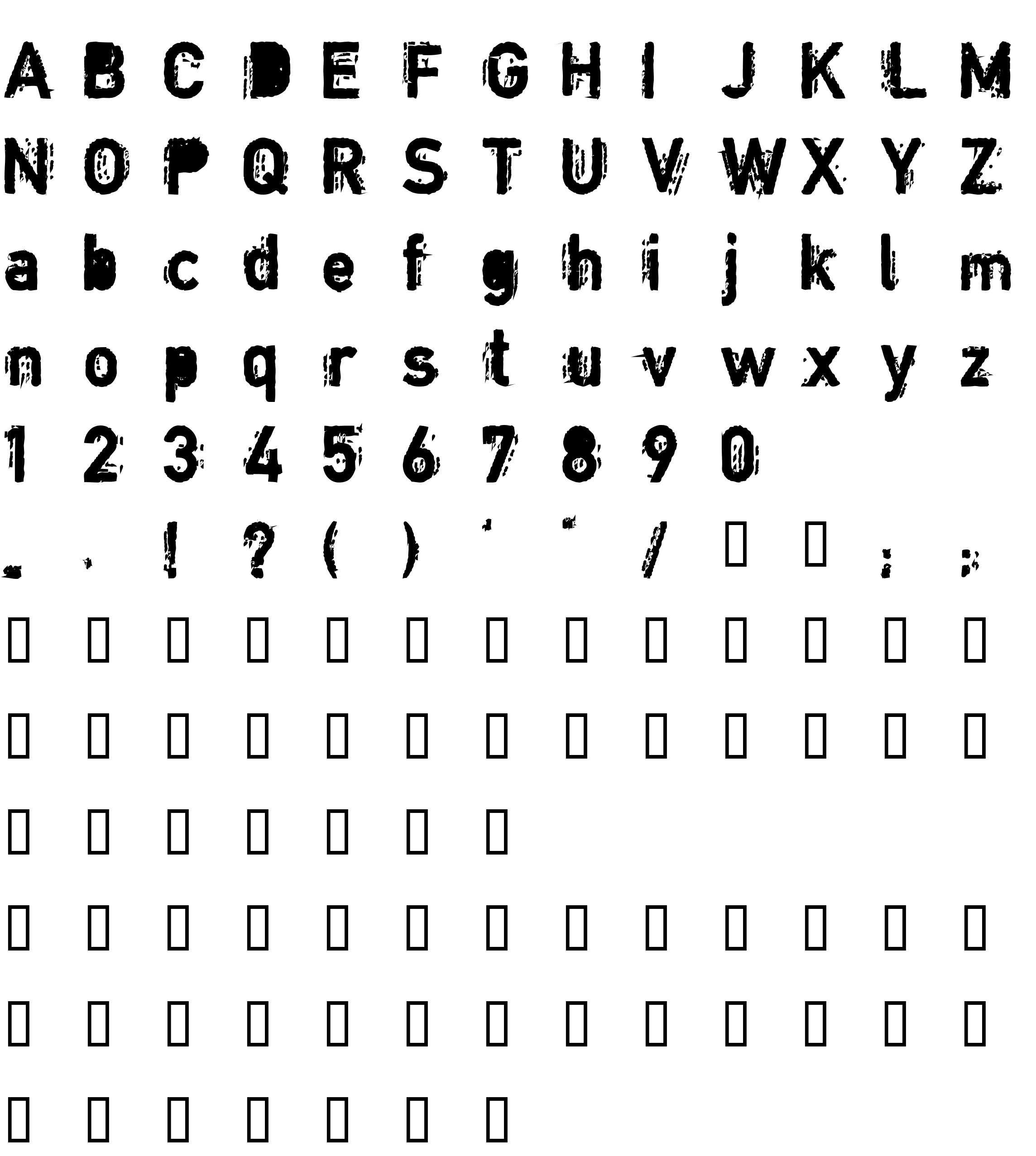 Шрифт Copystruct Bold