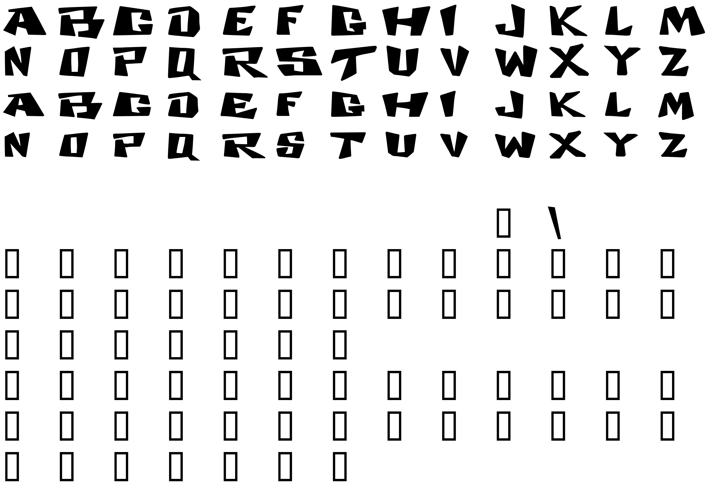 Шрифт Cosmic Dude Demo