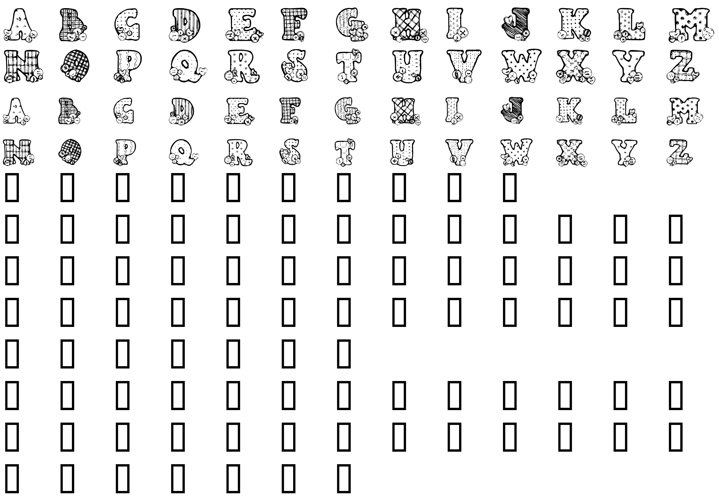 Шрифт Country Button