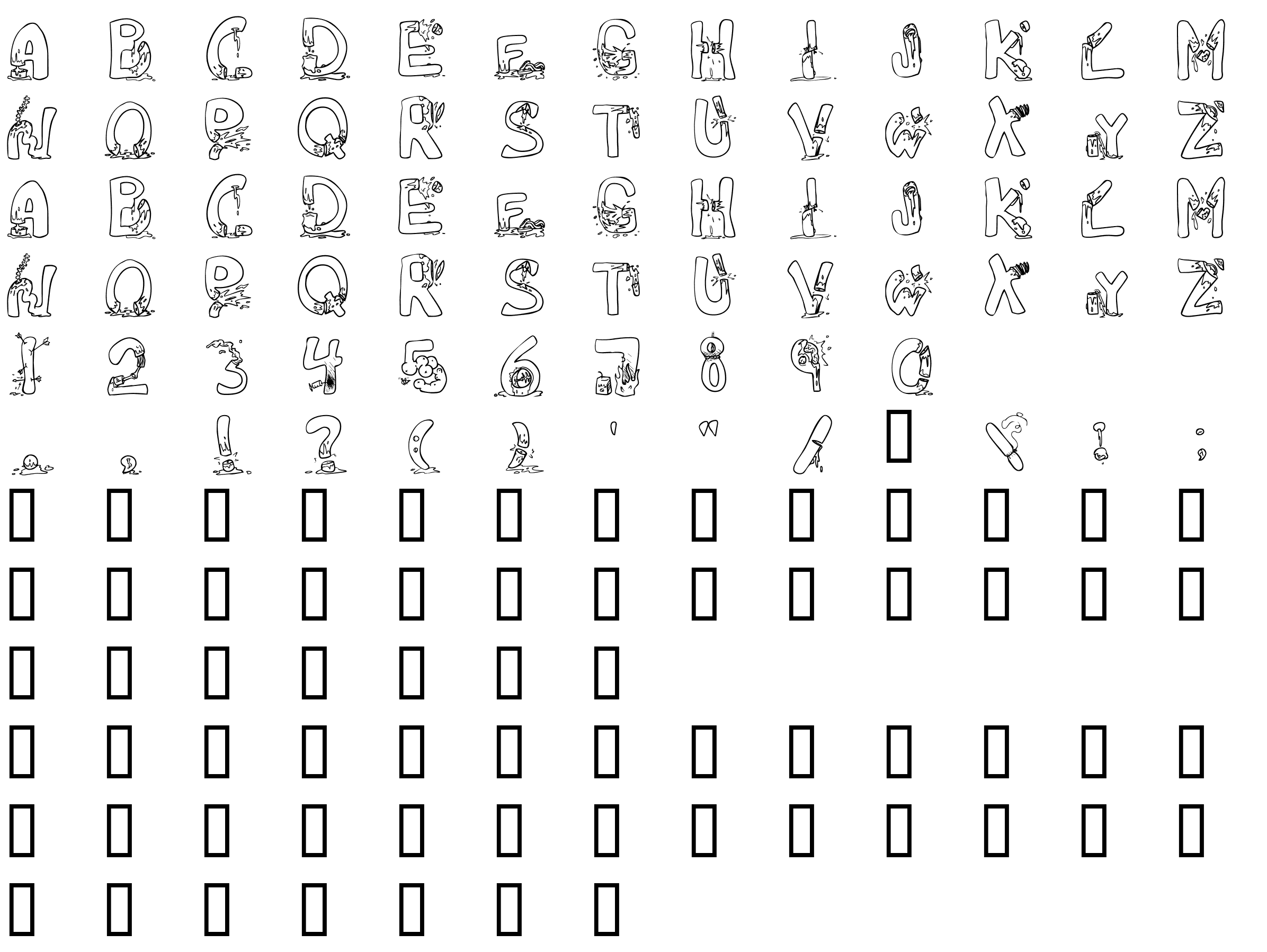 Шрифт DeCAPitated Medium