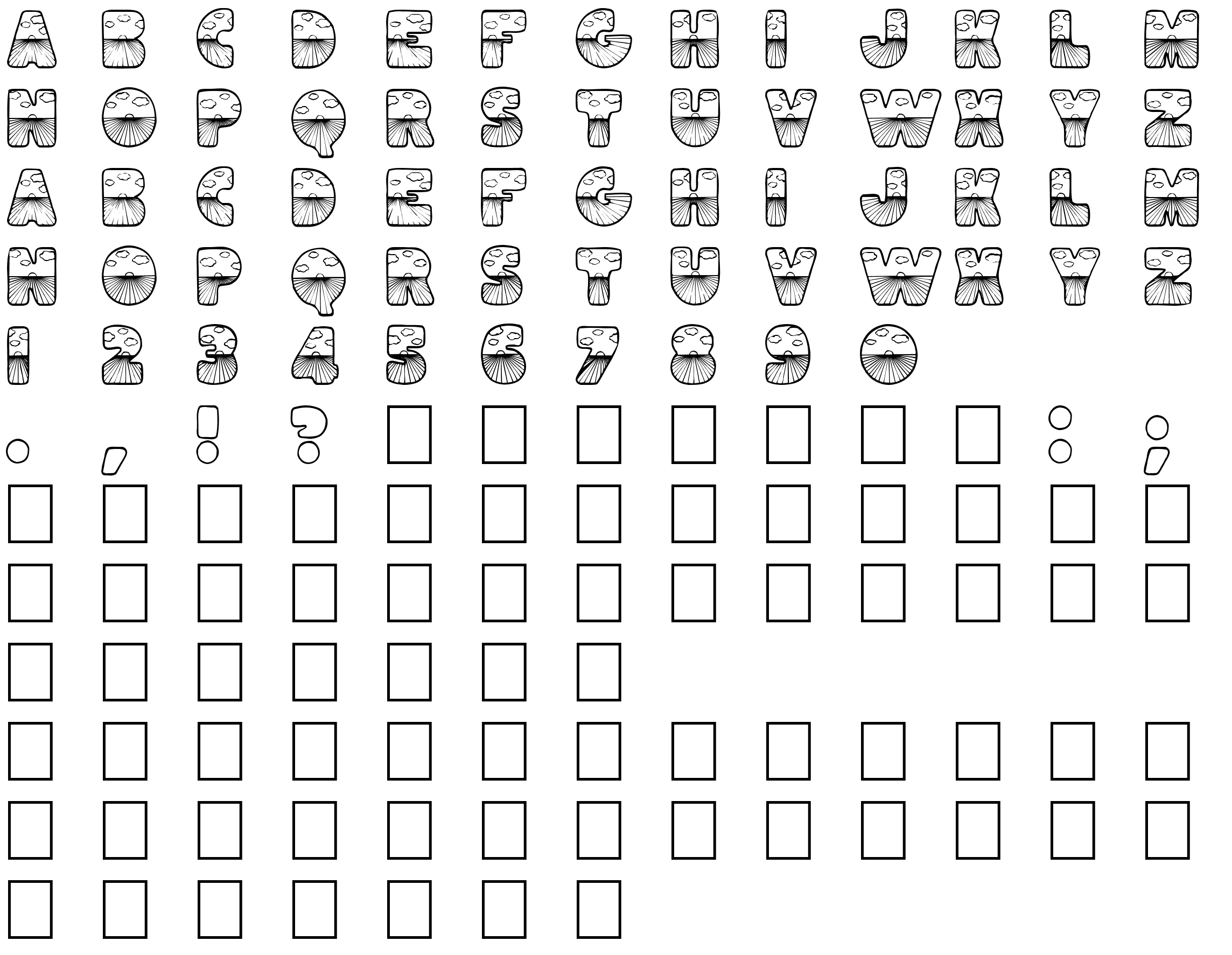 Шрифт Easter Sunrise