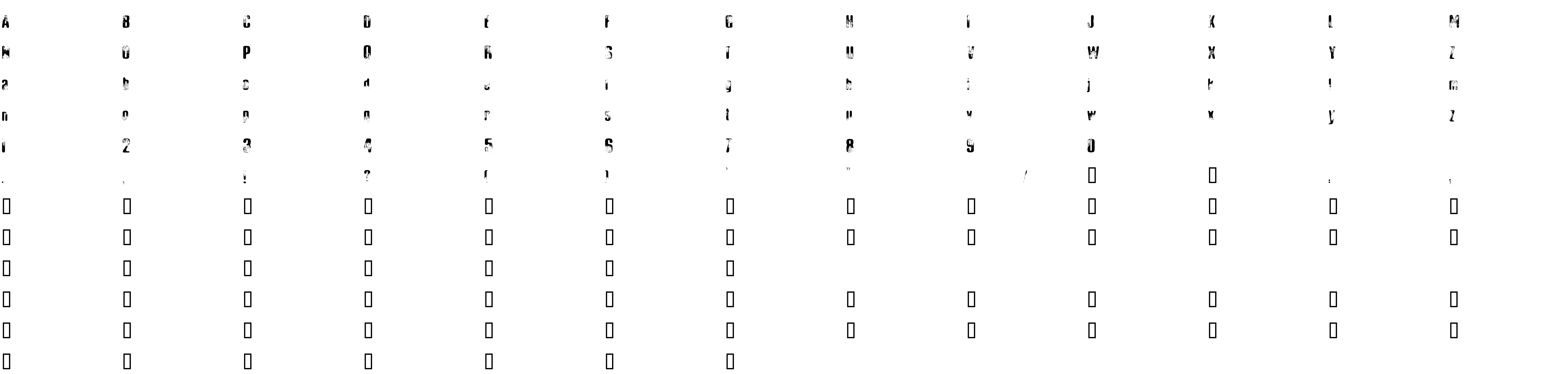 Шрифт Elliot's Bad Day 4