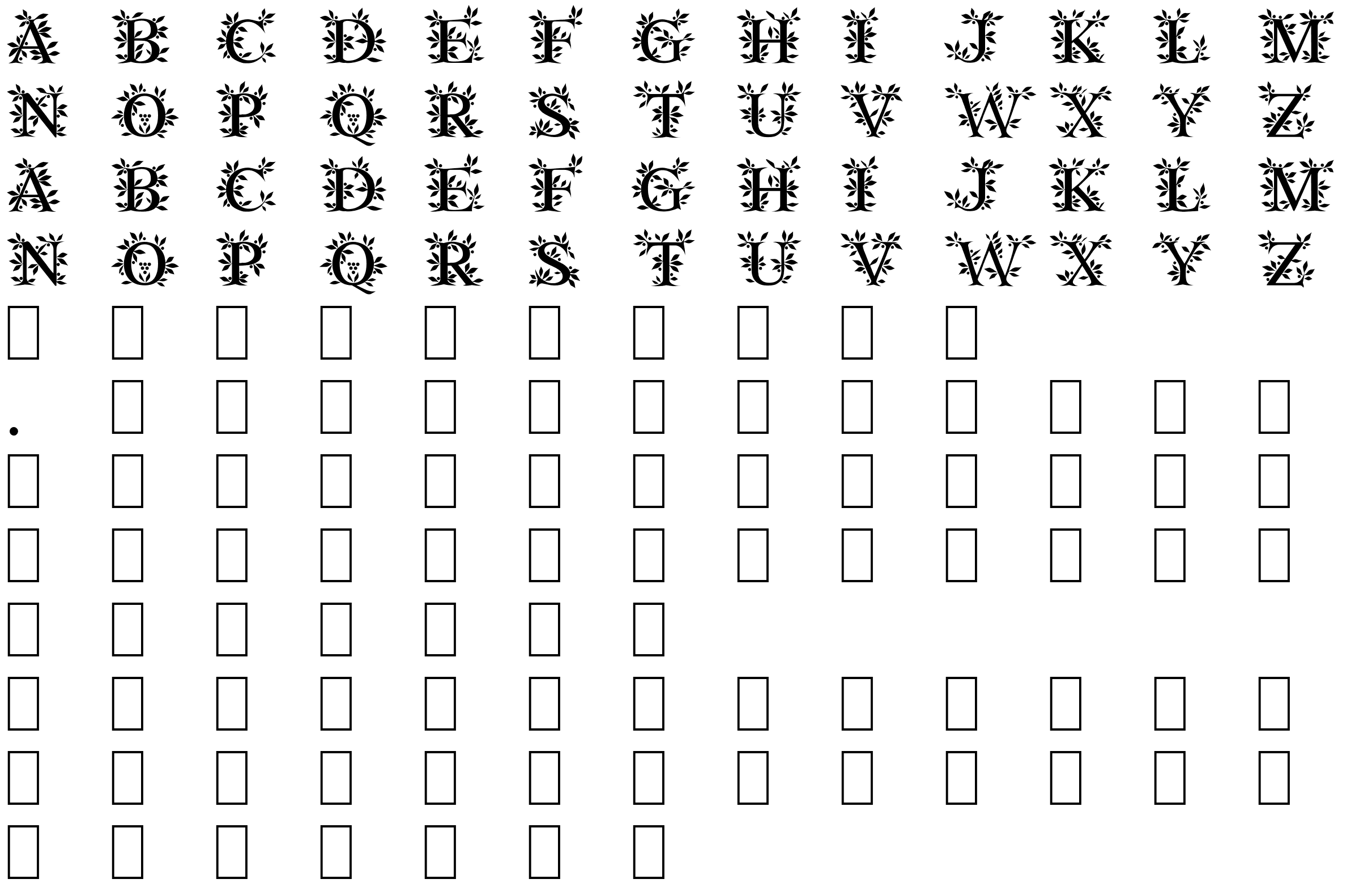 Шрифт Gayane StO Regular