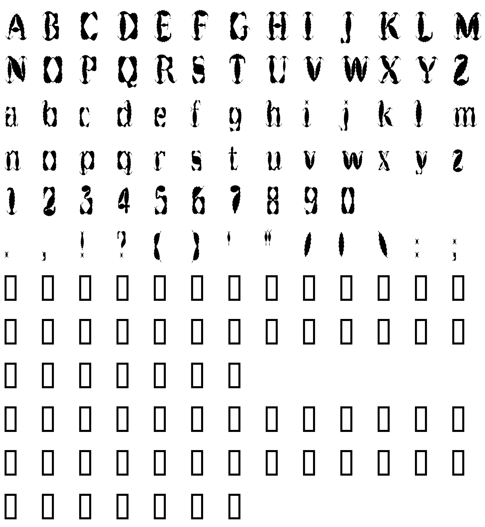 Шрифт Get Burnt