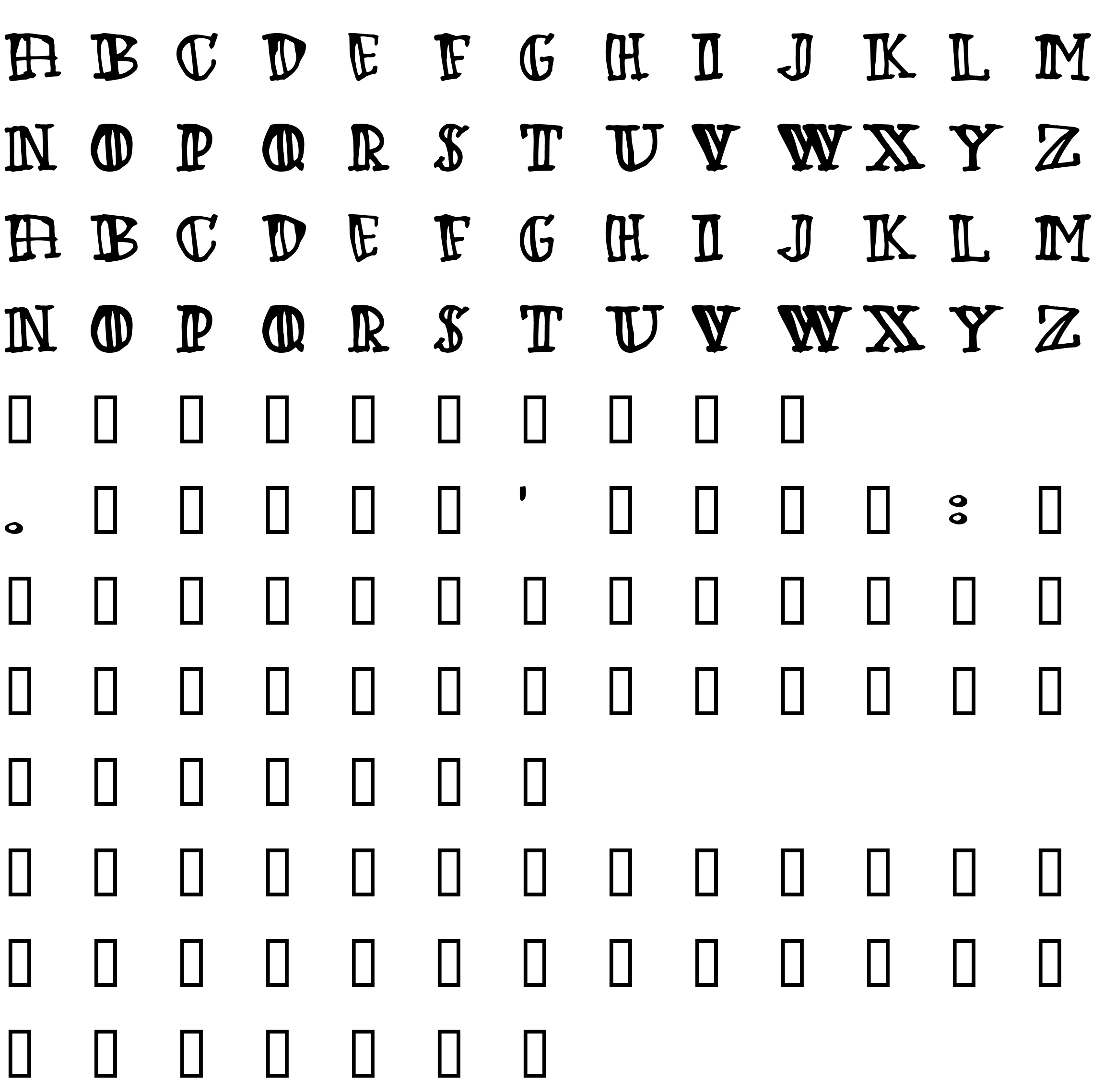 Шрифт Green Babe