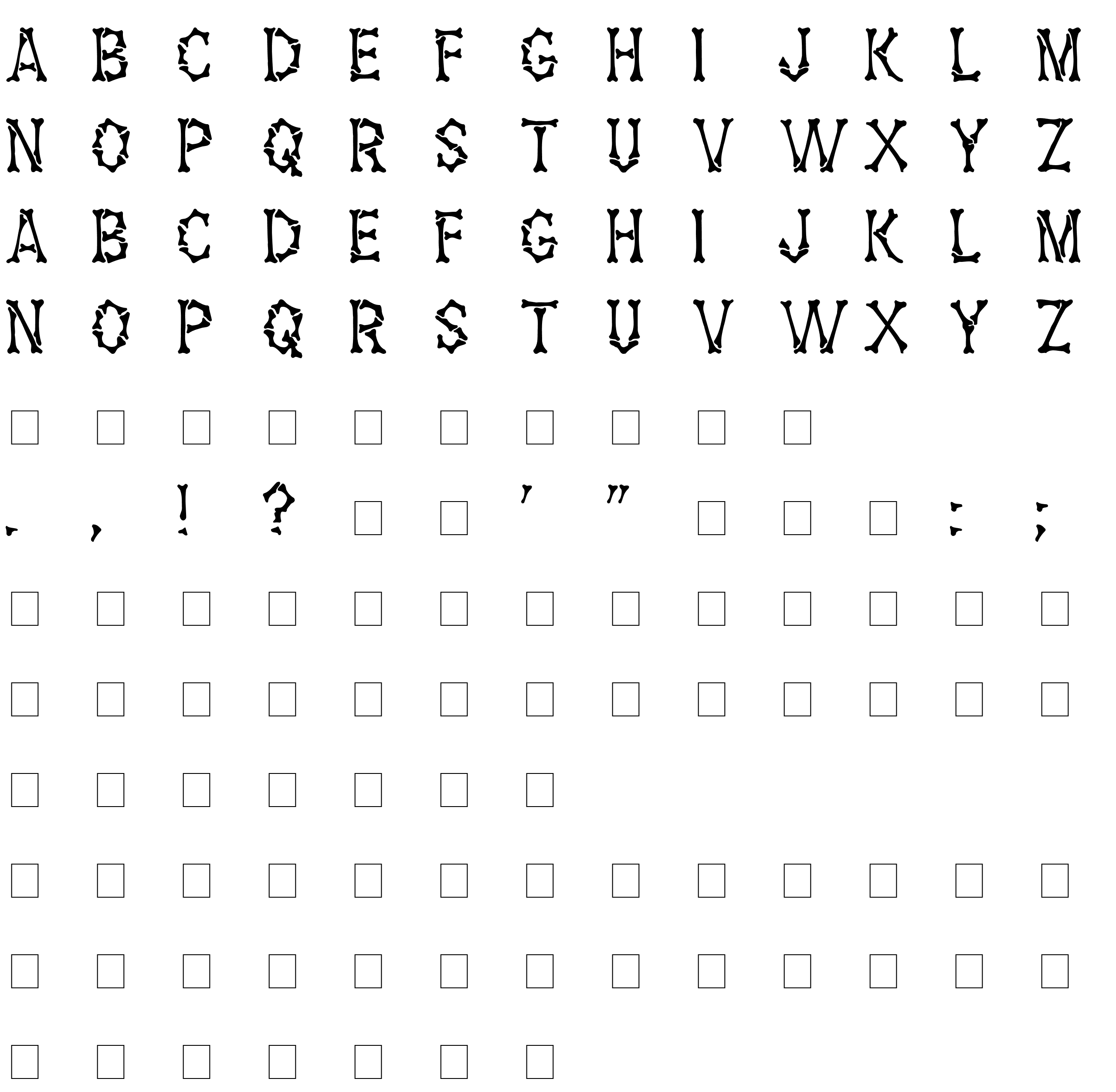 Шрифт Headhunter Medium