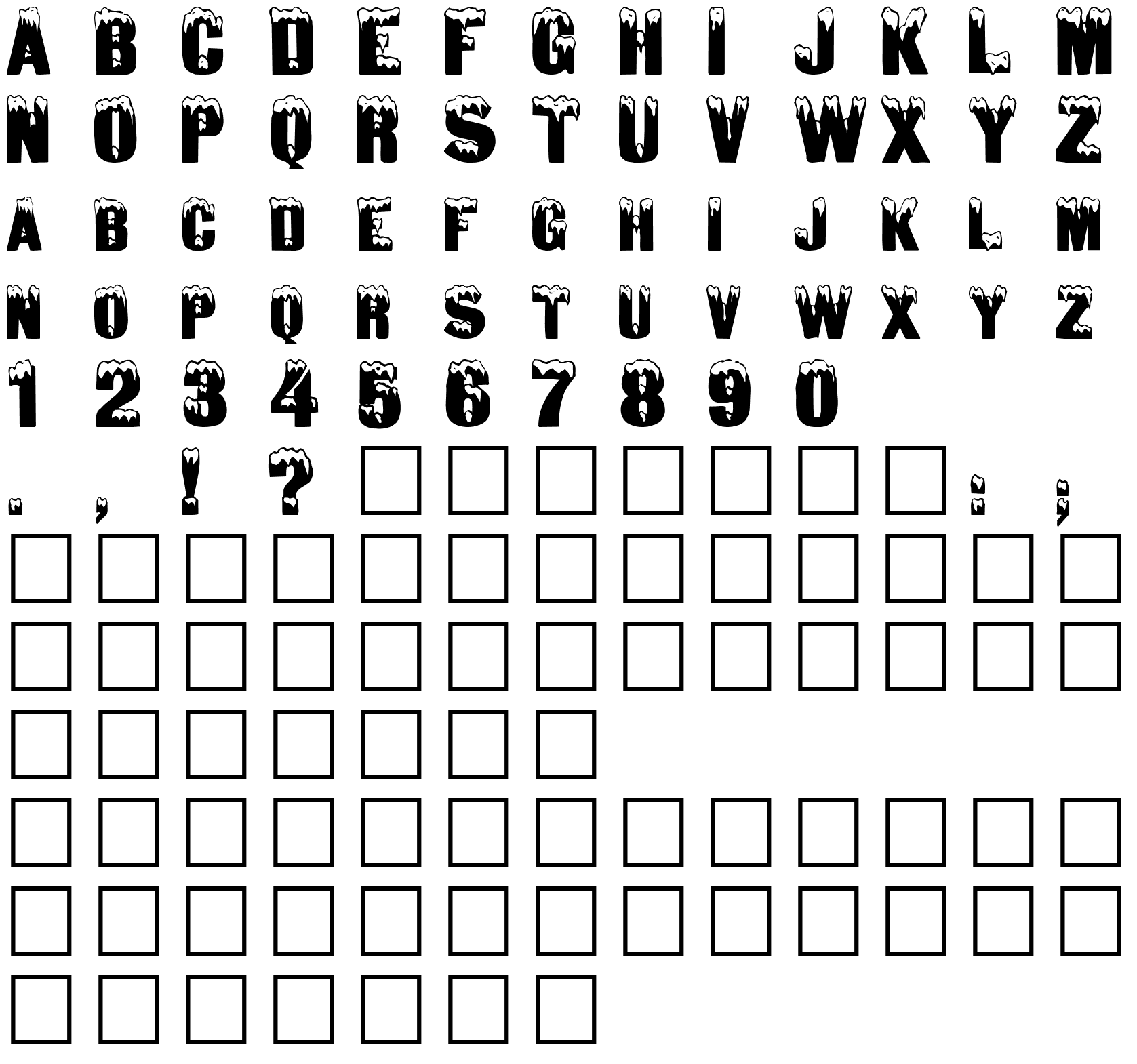 Шрифт IglooLaser