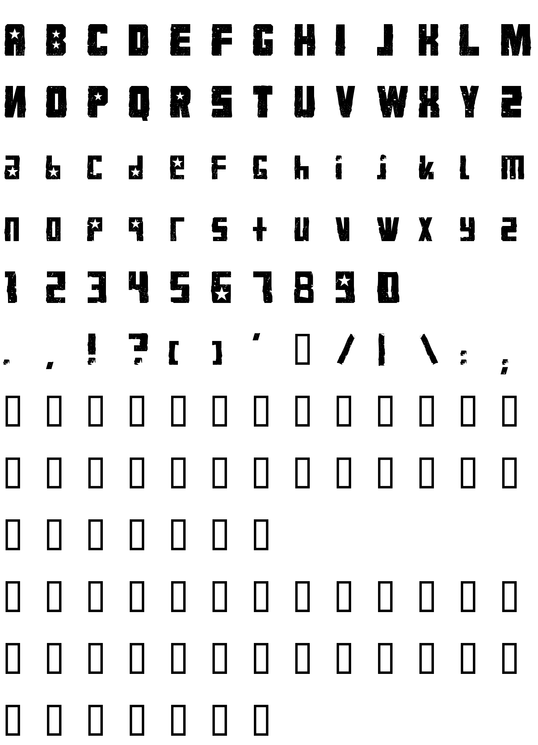 Шрифт KonQa Black