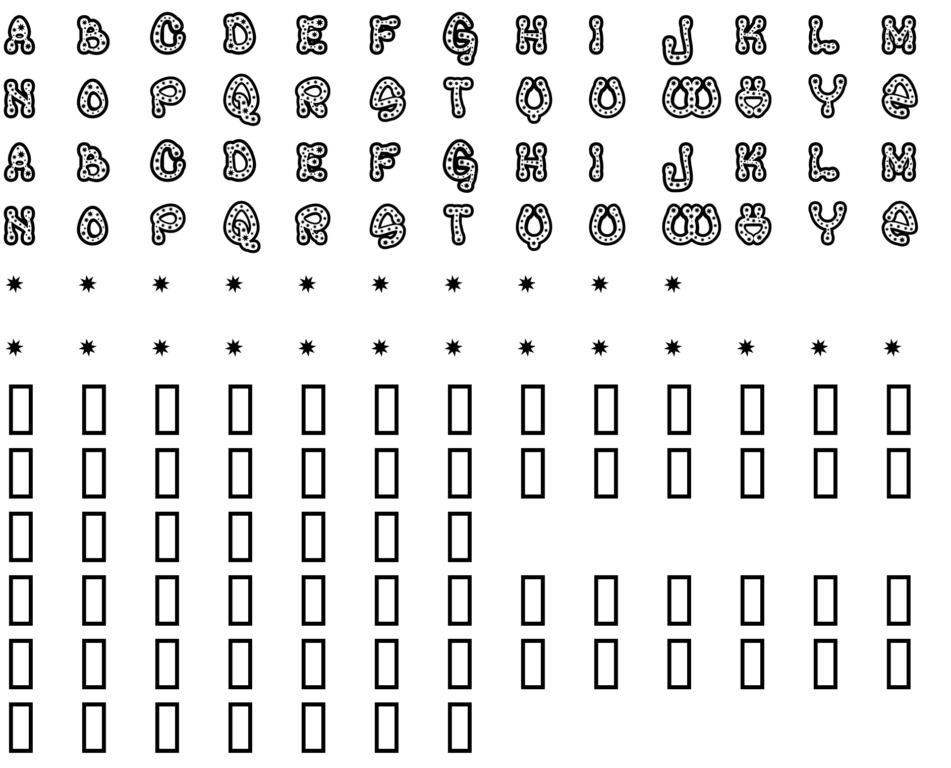 Шрифт RaveQueen