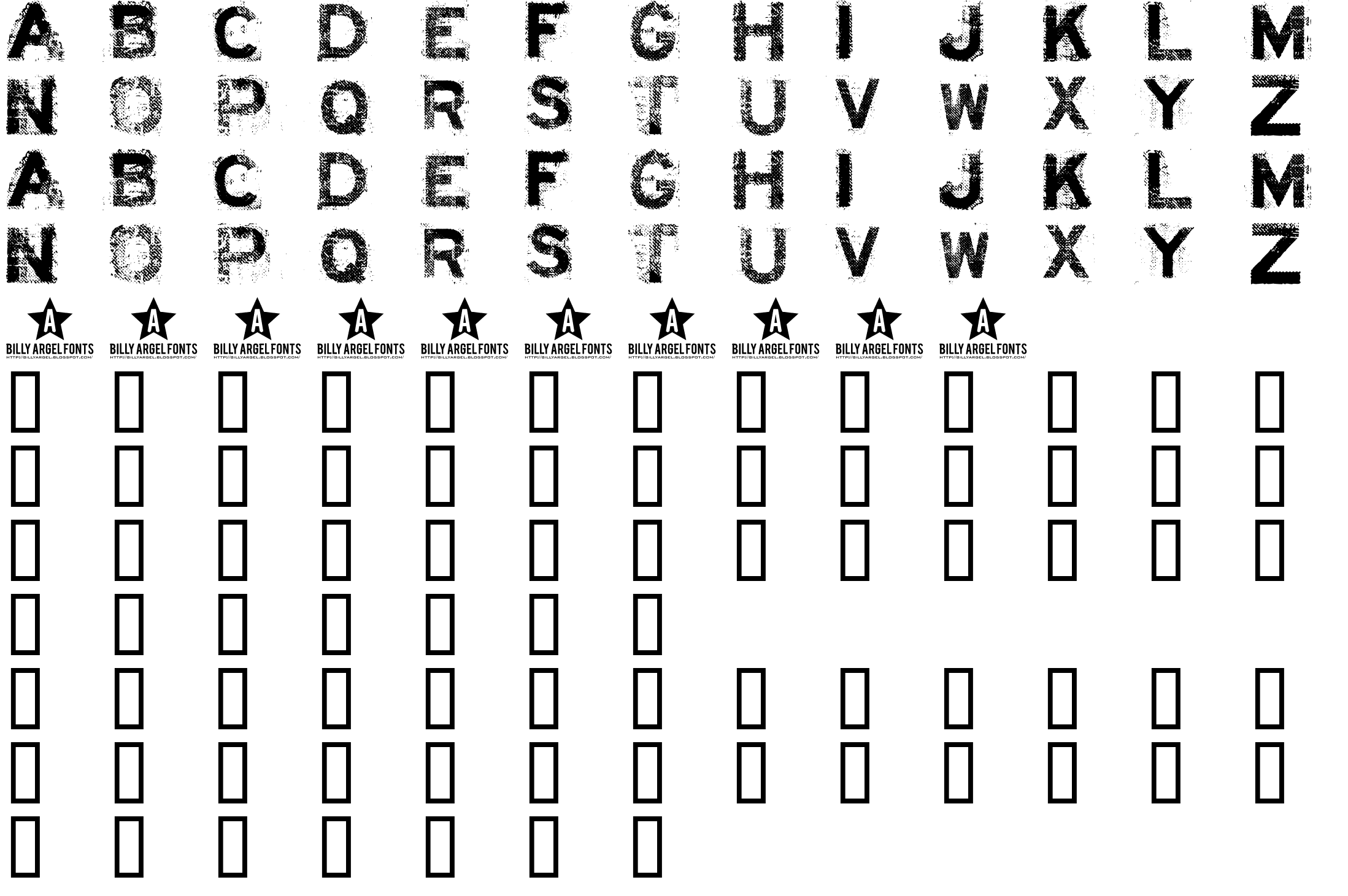 Шрифт ACID LABEL___