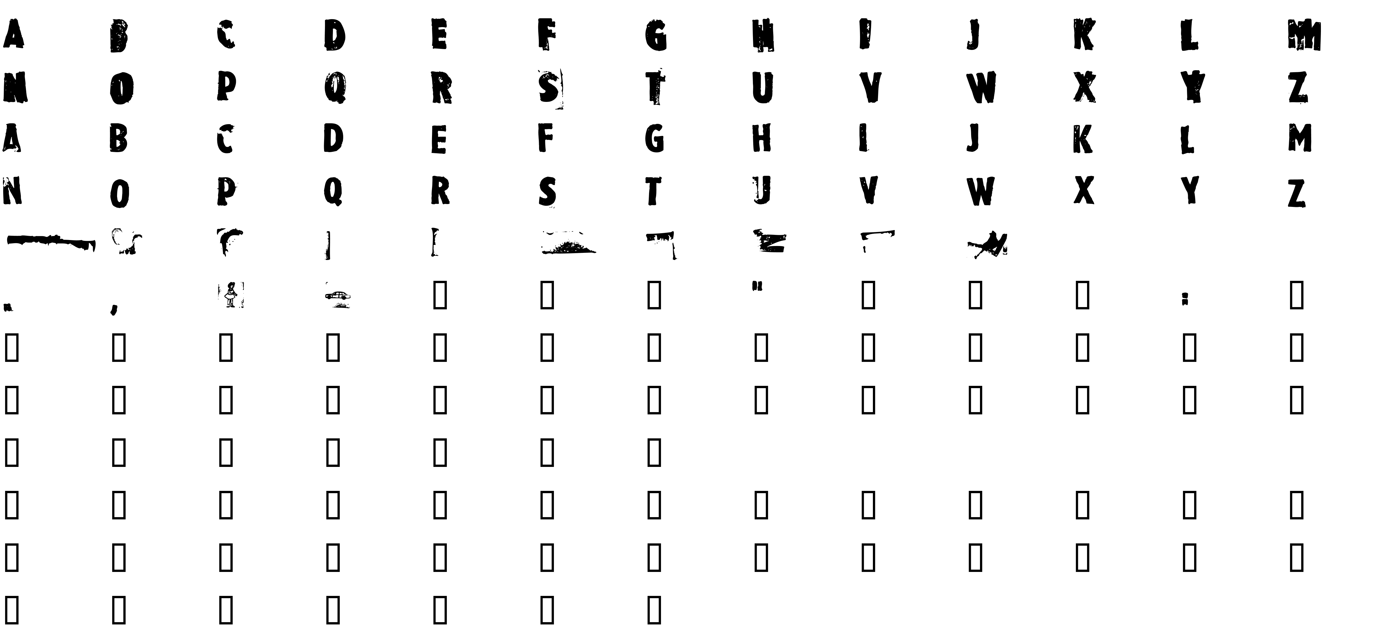 Шрифт Rubbermaid Single